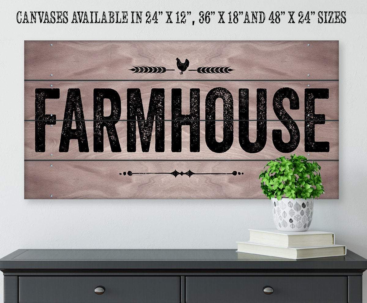 Farmhouse - Canvas