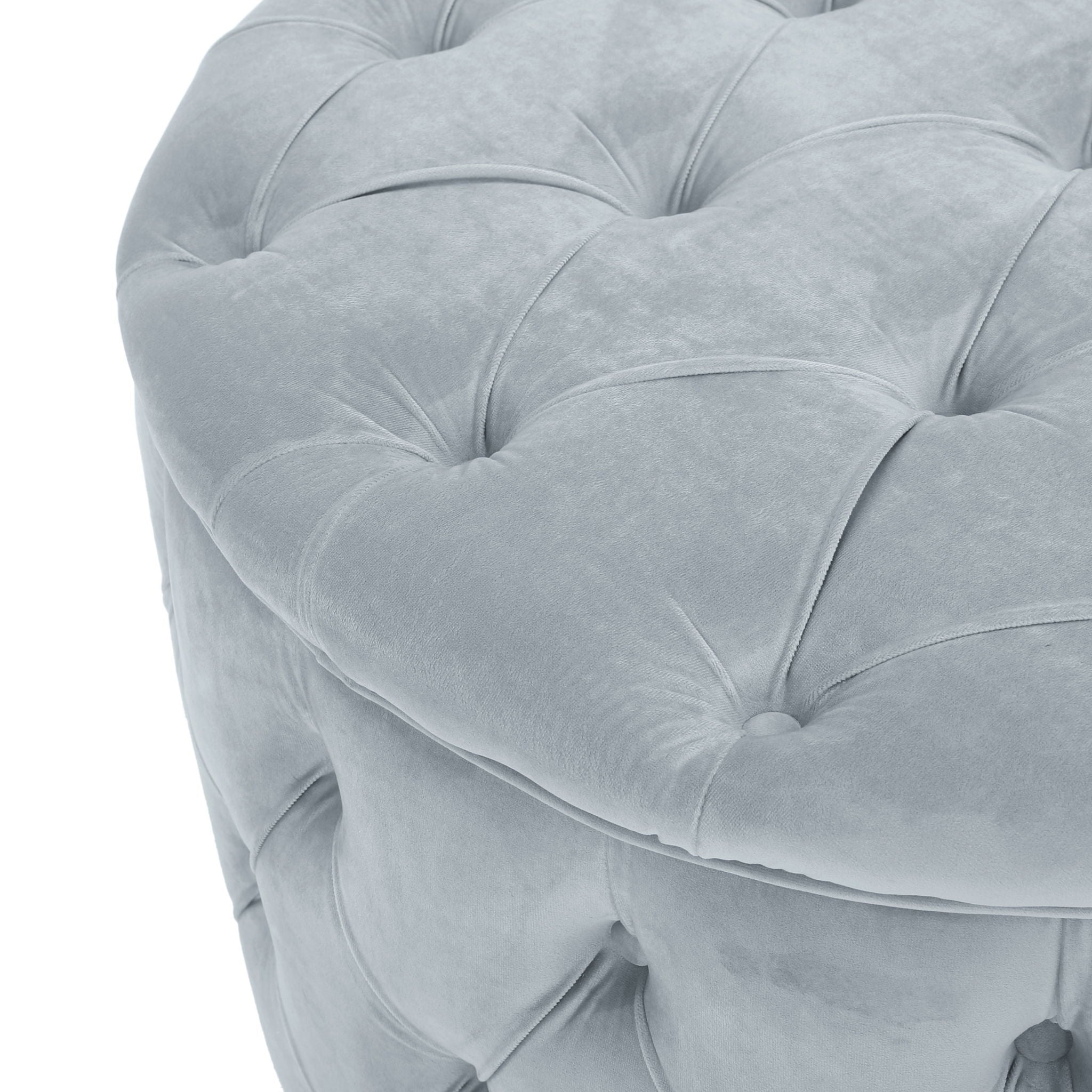 Modern Glam Ottoman Velvet