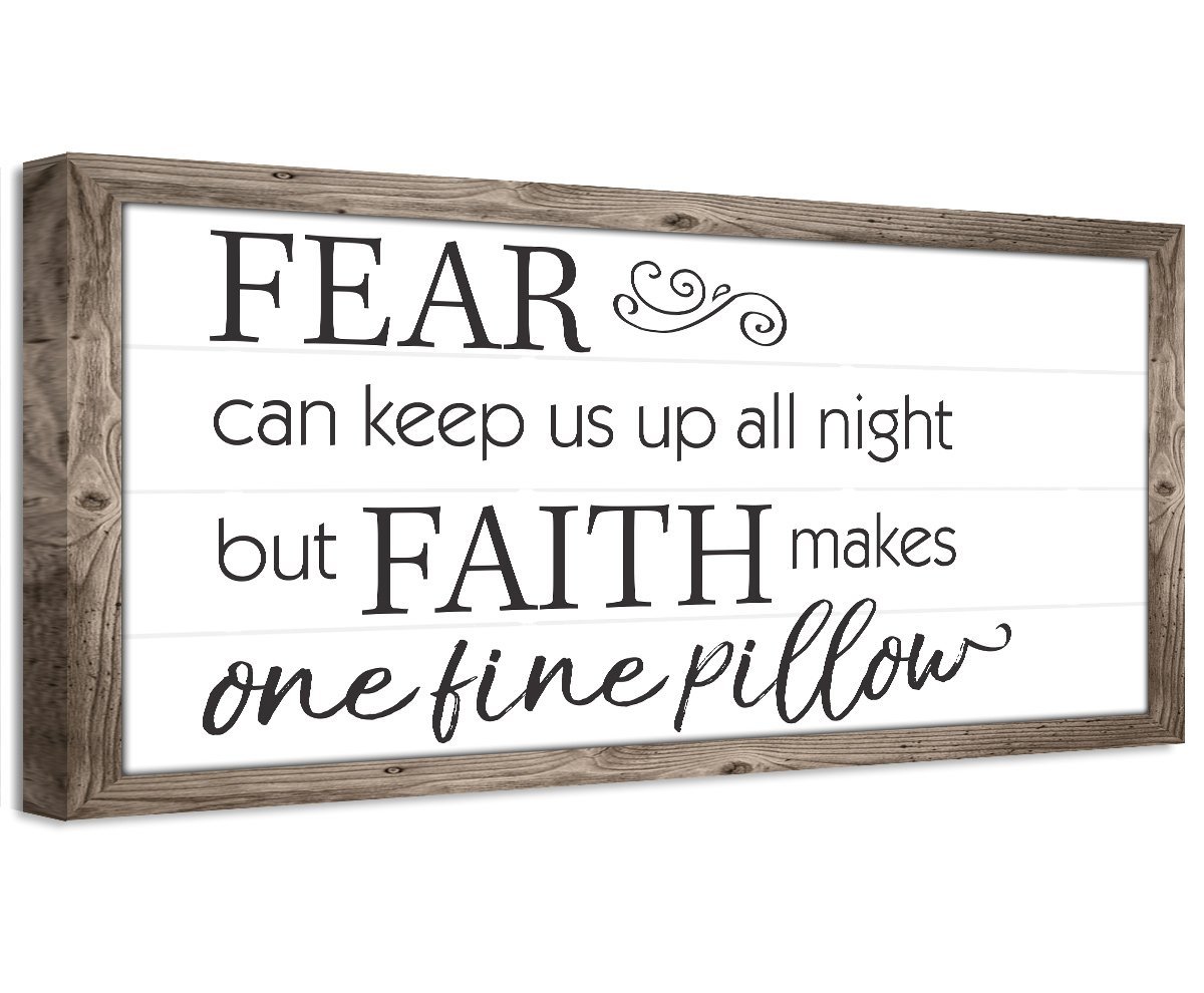 Fear Can Keep Us Up - Canvas