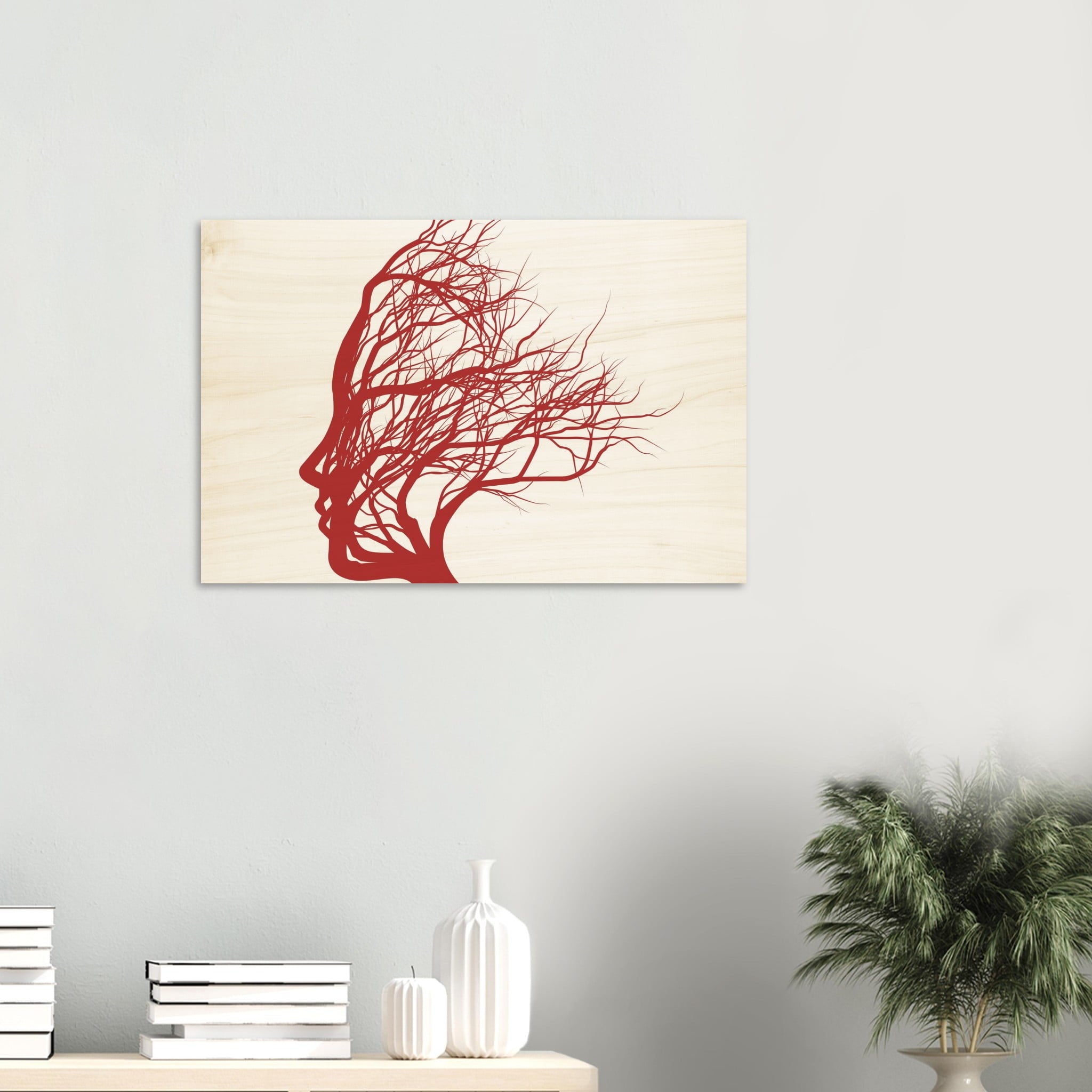 Soul Tree Wood Print Wall Art Design By HadiArts-23