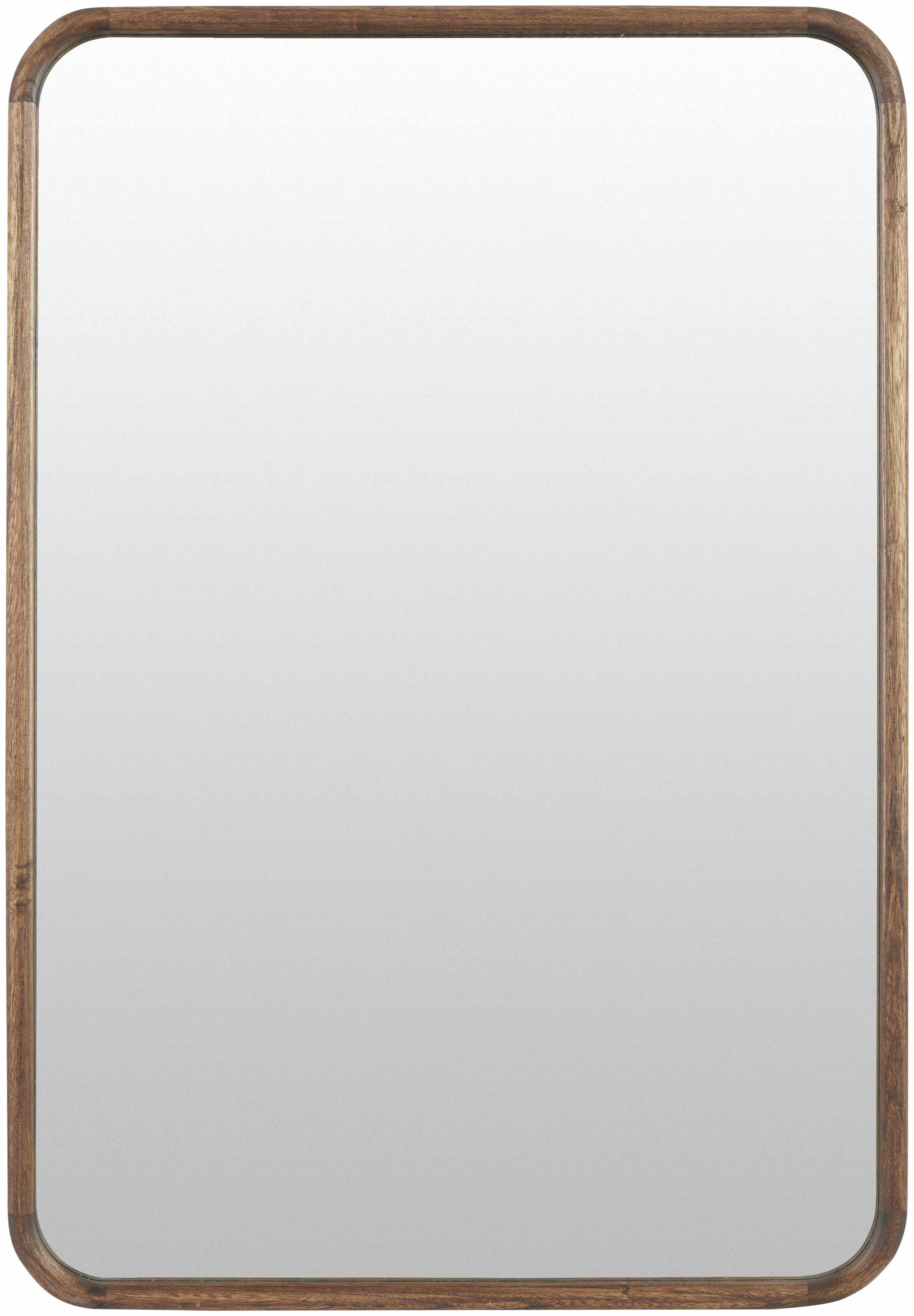 Formignana Dark Brown Circular Wall Mirror-0