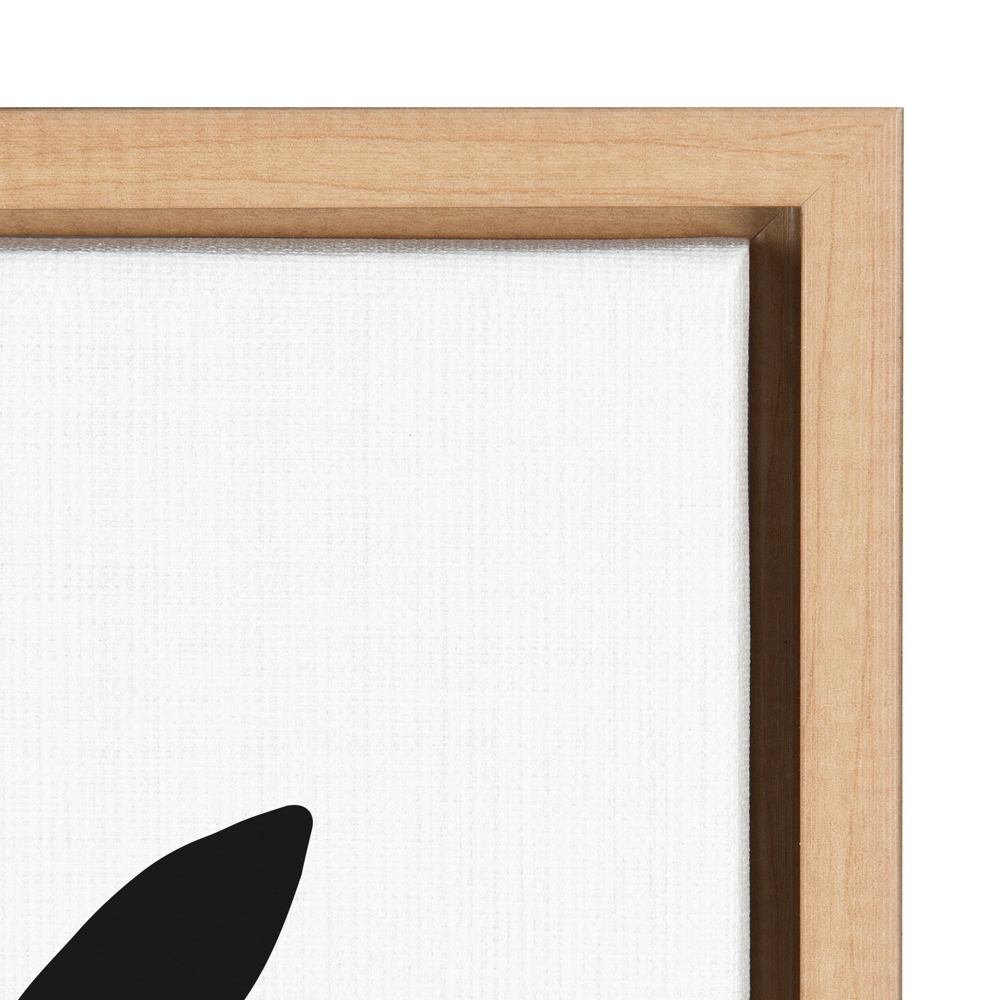 Sylvie Modern Botanical Framed Canvas Set by The Creative Bunch Studio