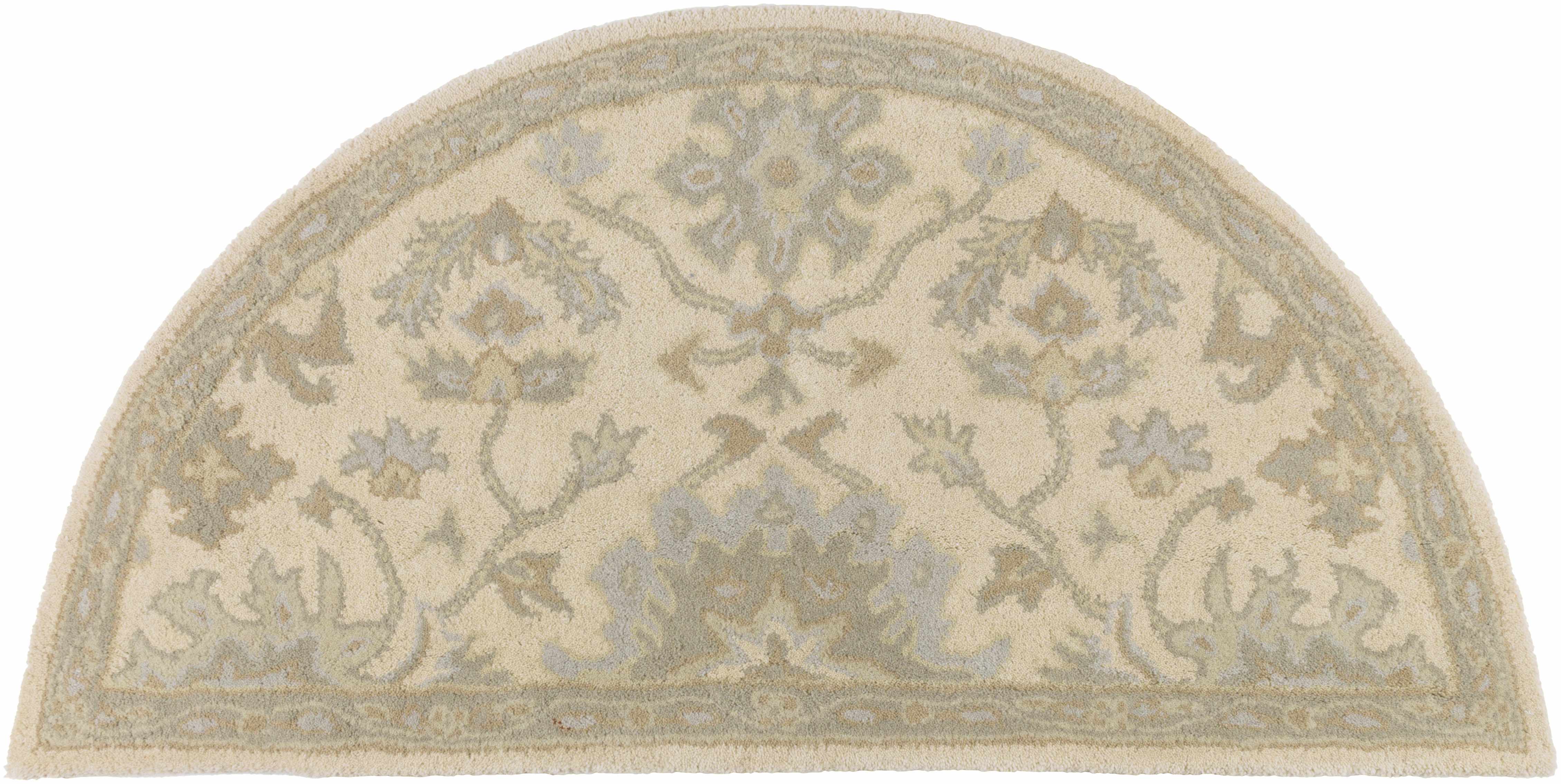 Hazen 1197 Hand Tufted Light Beige Wool Rug
