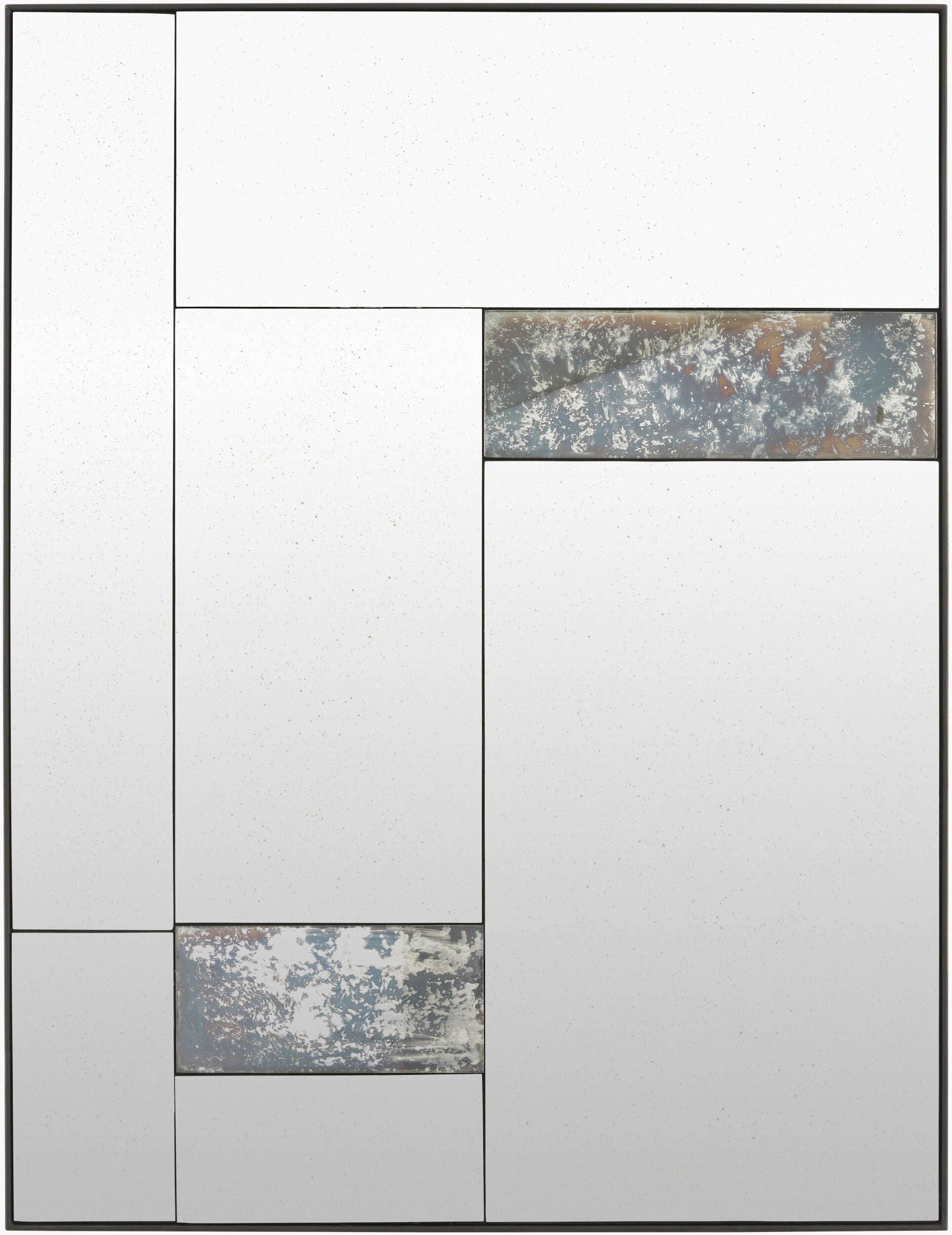 Bright Light Gray Modern Framed Wall Art for modern gallery walls-0