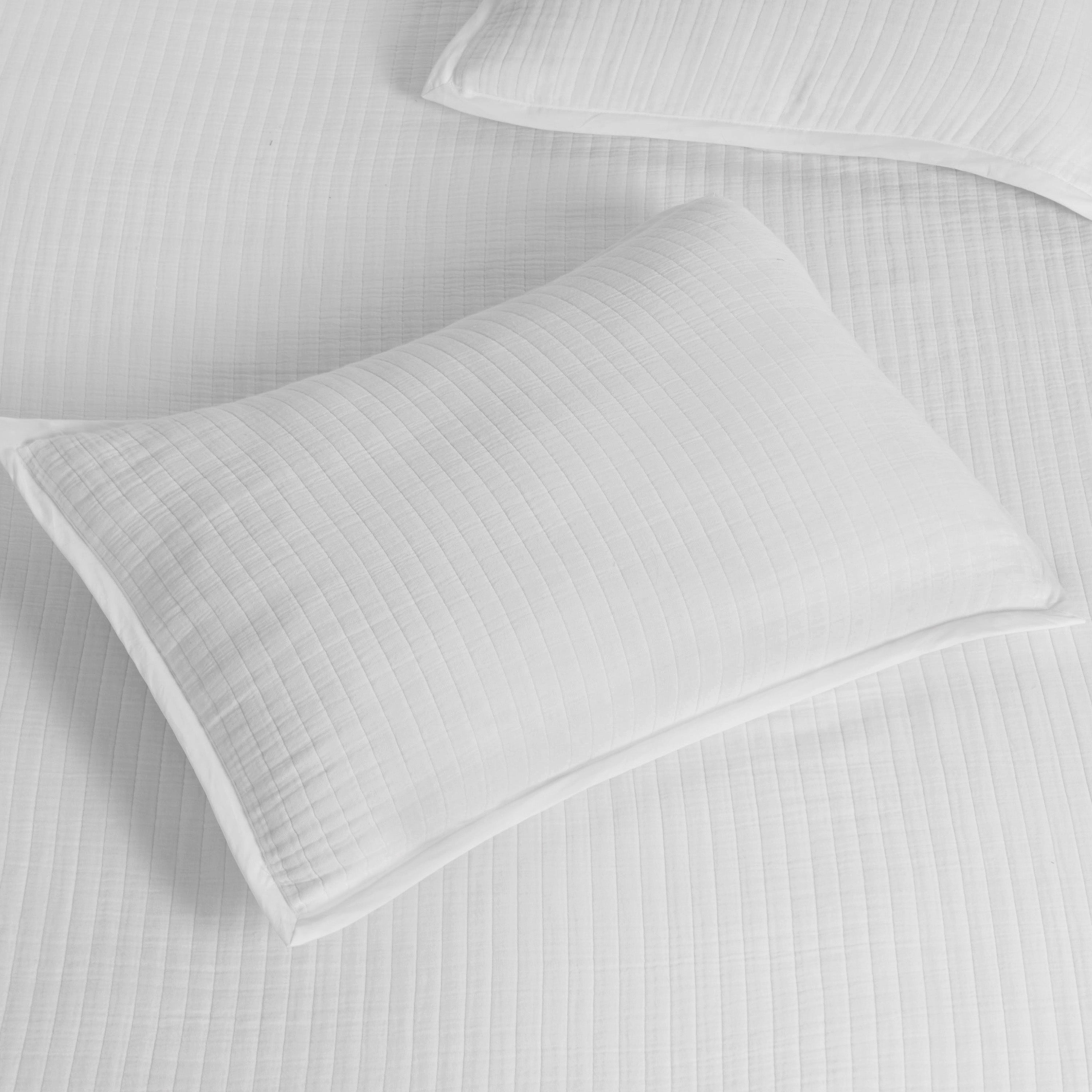 Cloud Cotton Gauze Pillow Sham Pairs