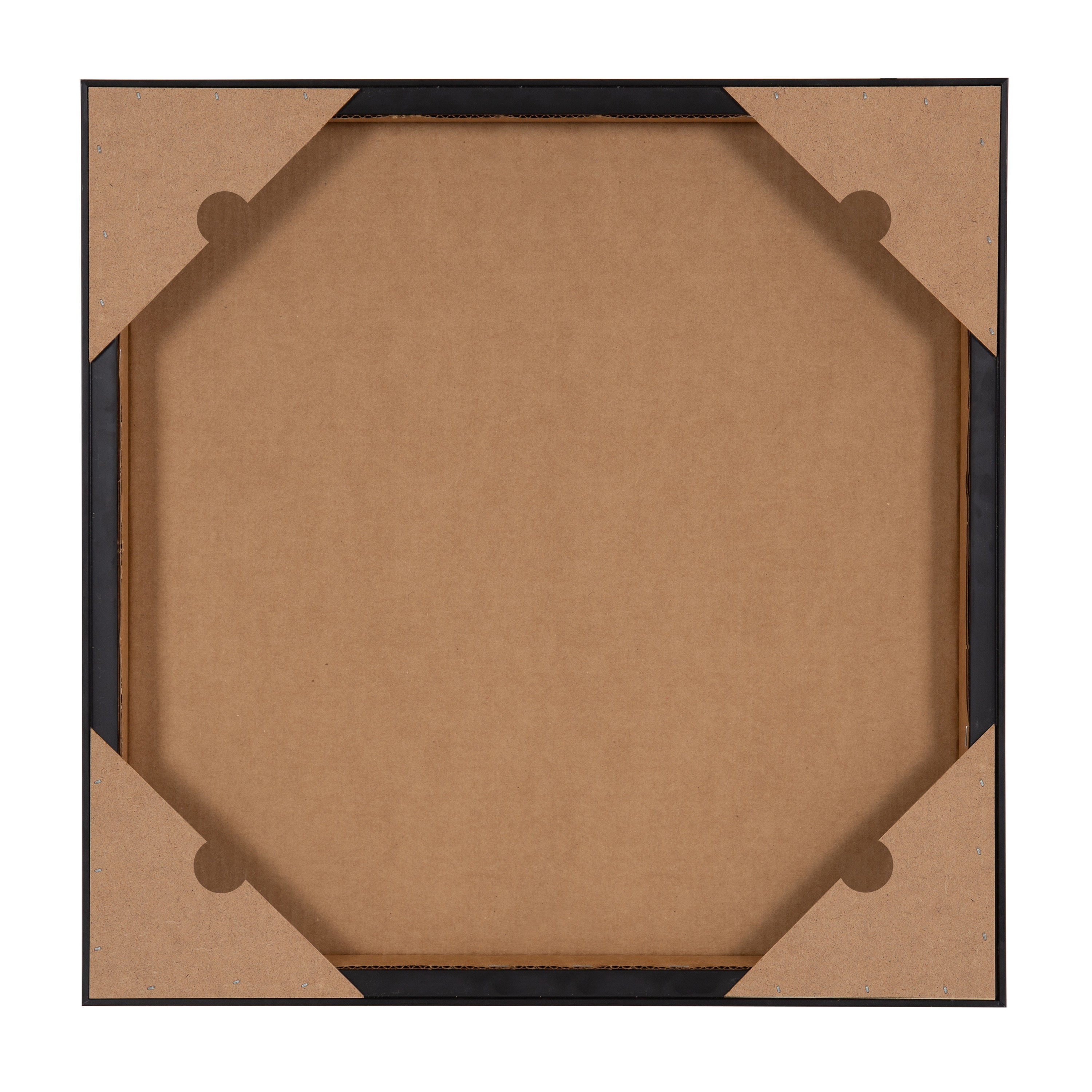 Sylvie Western Cowboy Horseback Ranch Abstract Neutral 1 Framed Canvas by The Creative Bunch Studio