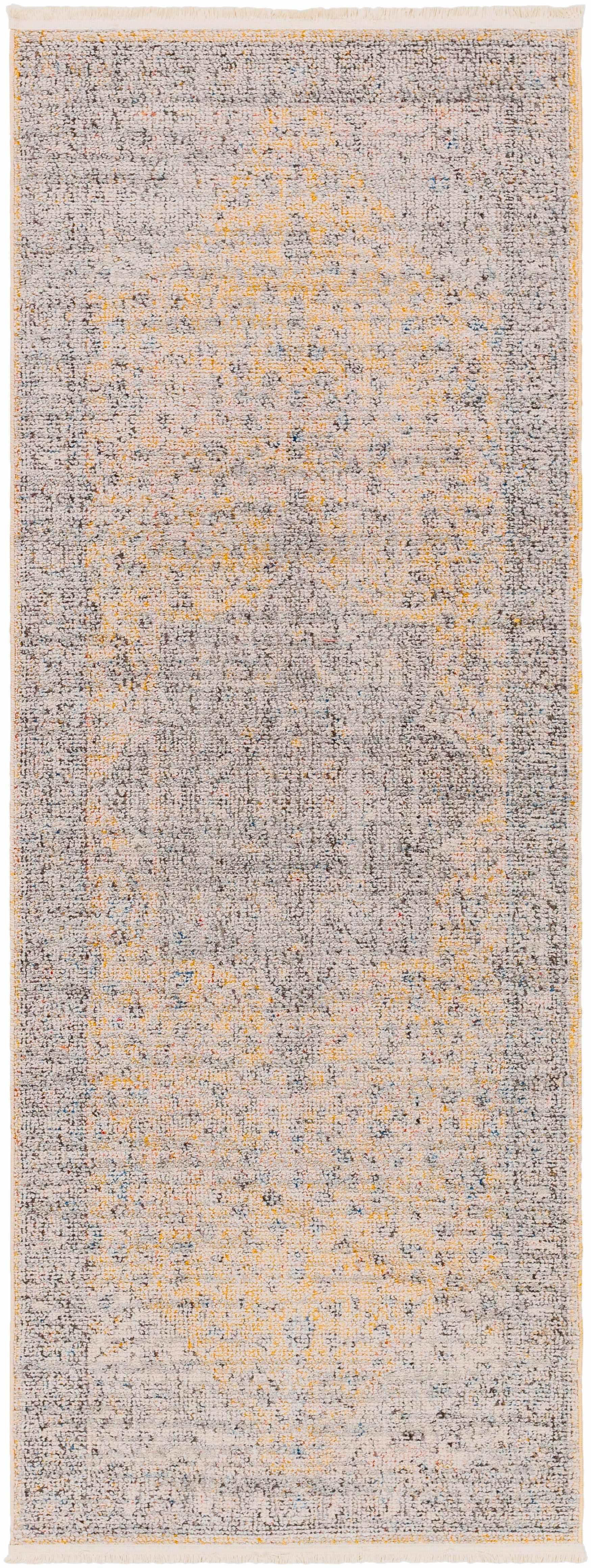 Misa Mustard & Gray Area Rug - Clearance - PRHOMZ