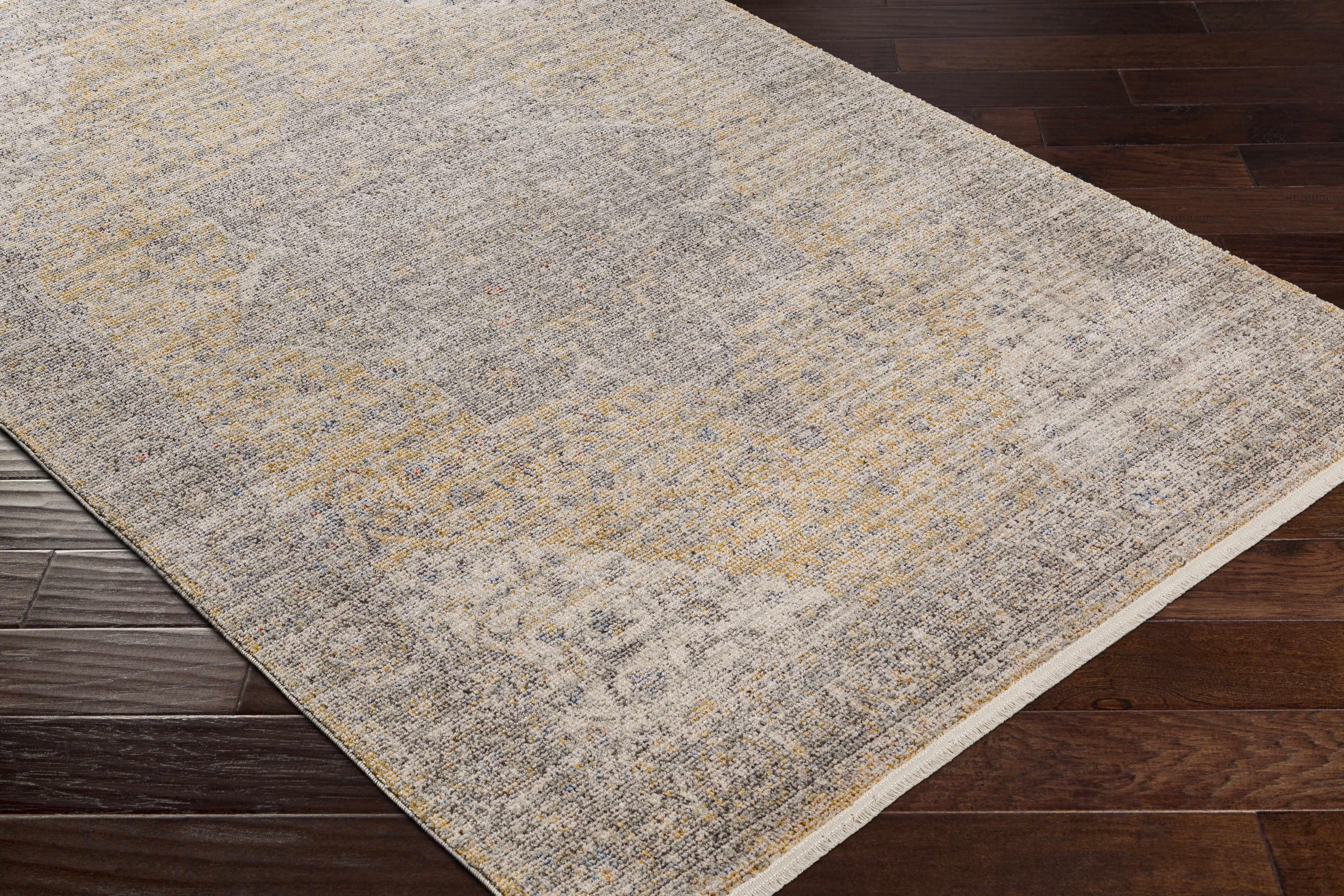 Misa Mustard & Gray Area Rug - Clearance - PRHOMZ