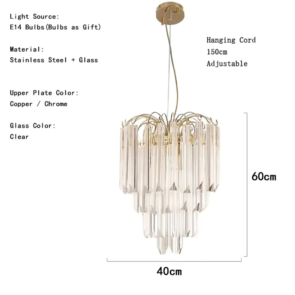 Gianna Crystal Chandelier | Hallway & Entry Home Lighting