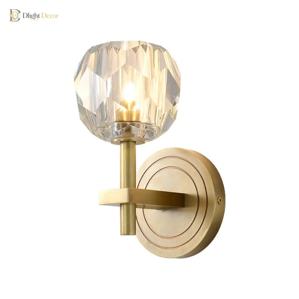Glimmering Wall Sconce | Bedroom & Hallway Home Lighting