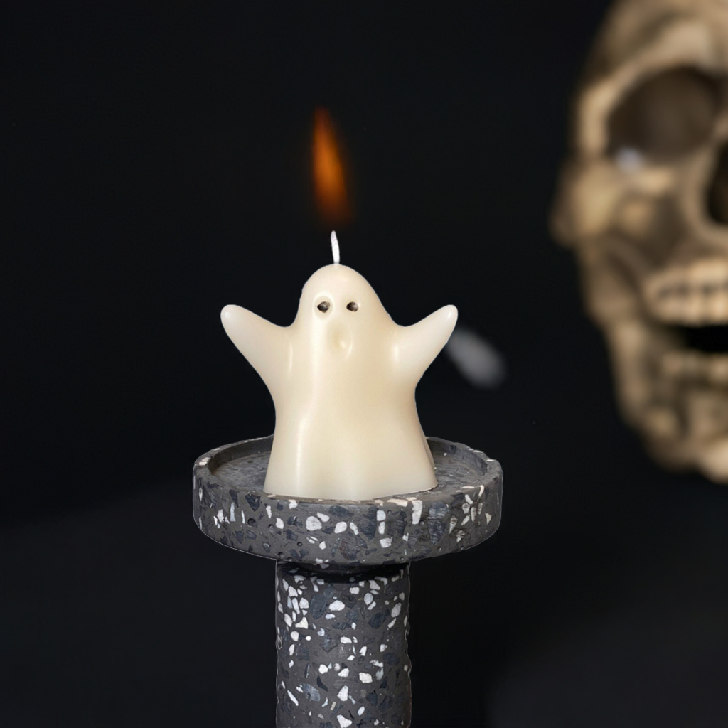 Cute Ghost Handmade Soy Wax Candle-2