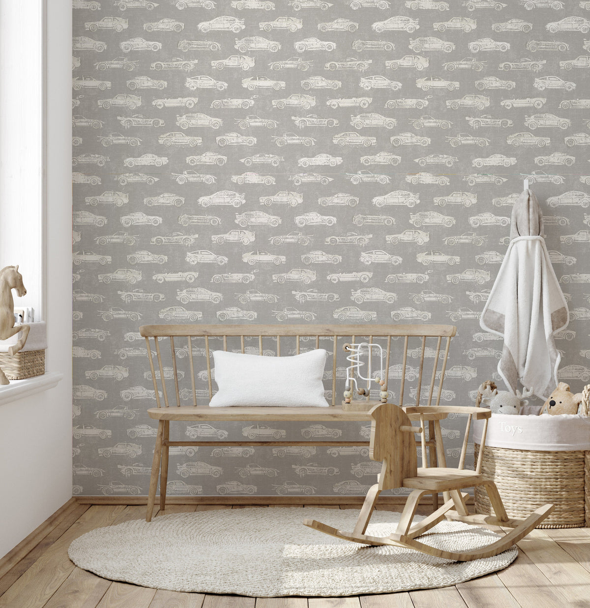 Derby Wallpaper by Rusky Rose by Amy