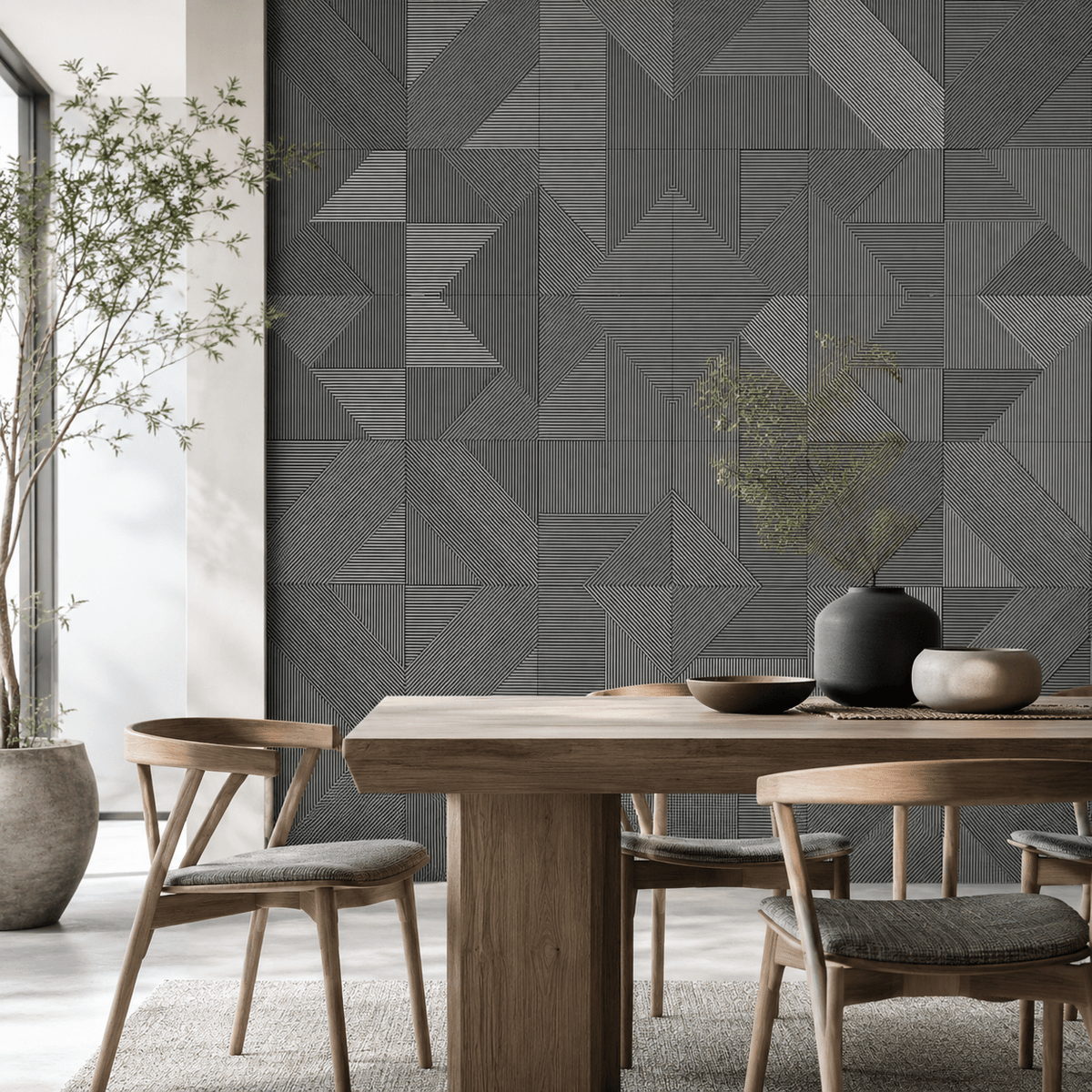 ARQ® Natural Solid Colored Wood Wall Panels