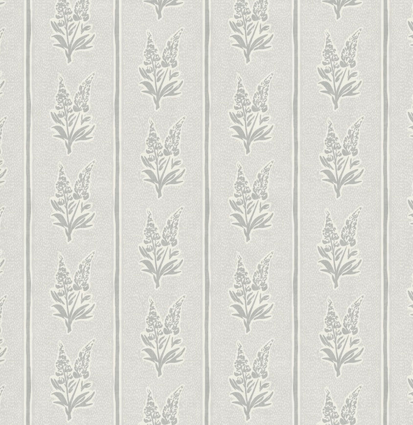 Lupine Wallpaper by Caroline Rausch Design