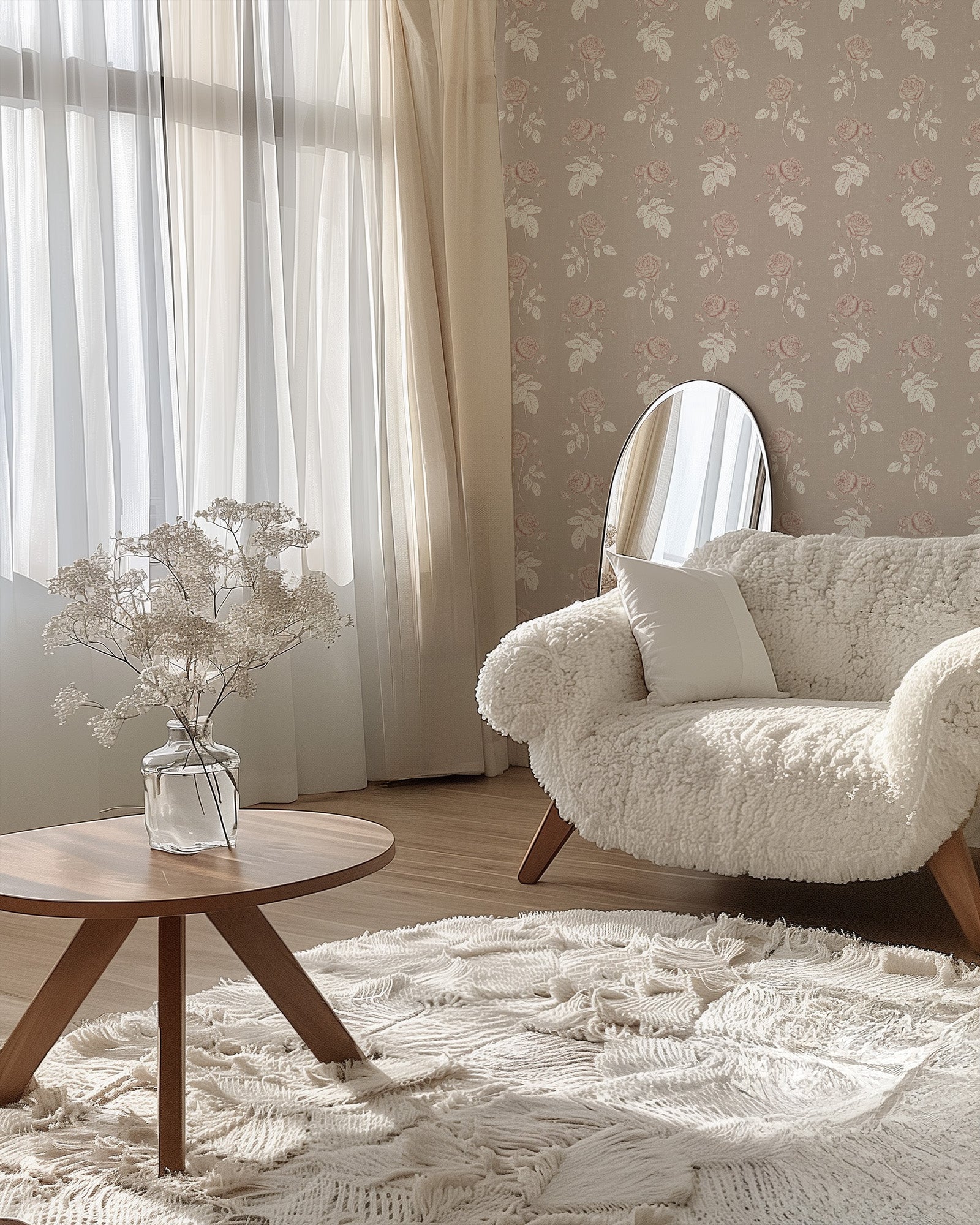 Rosalie Wallpaper by Brittany Polatis Design