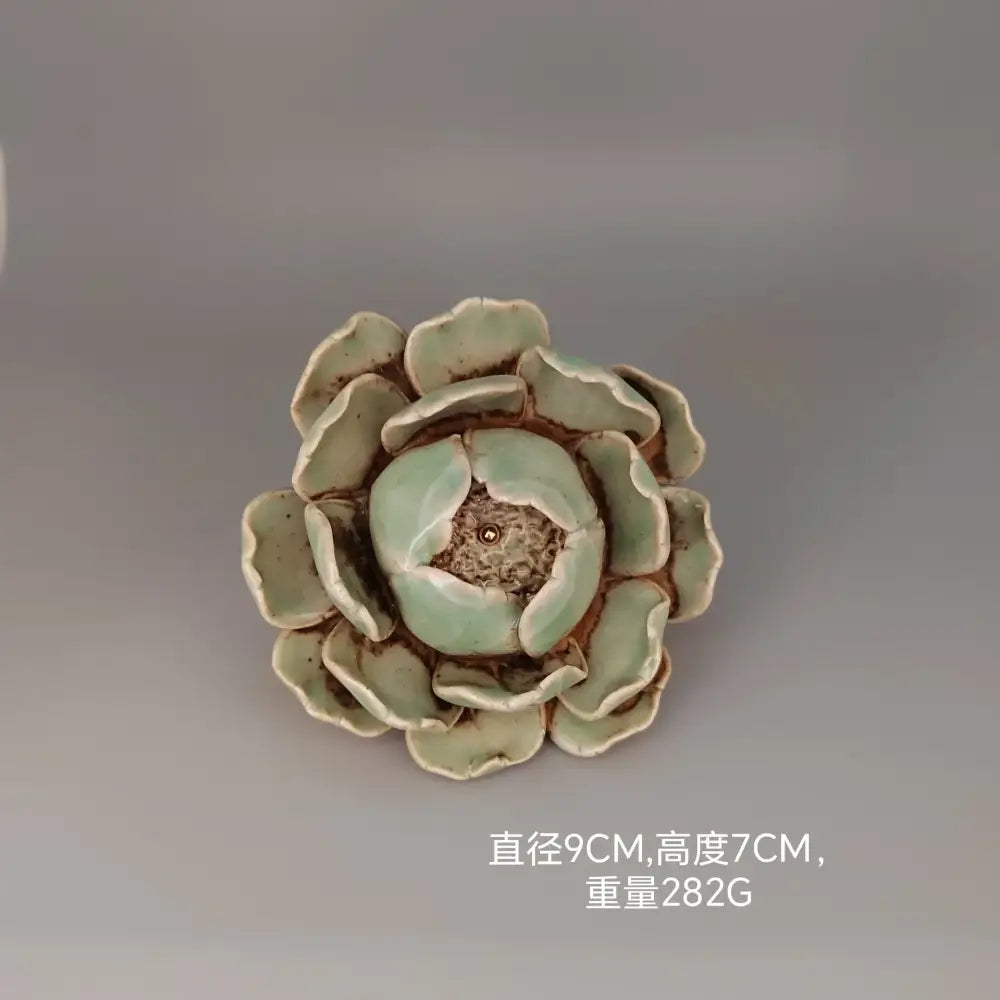 Handmade Ceramic Flower Knobs – Creative Cabinet and Drawer Knobs for Furniture Accessories