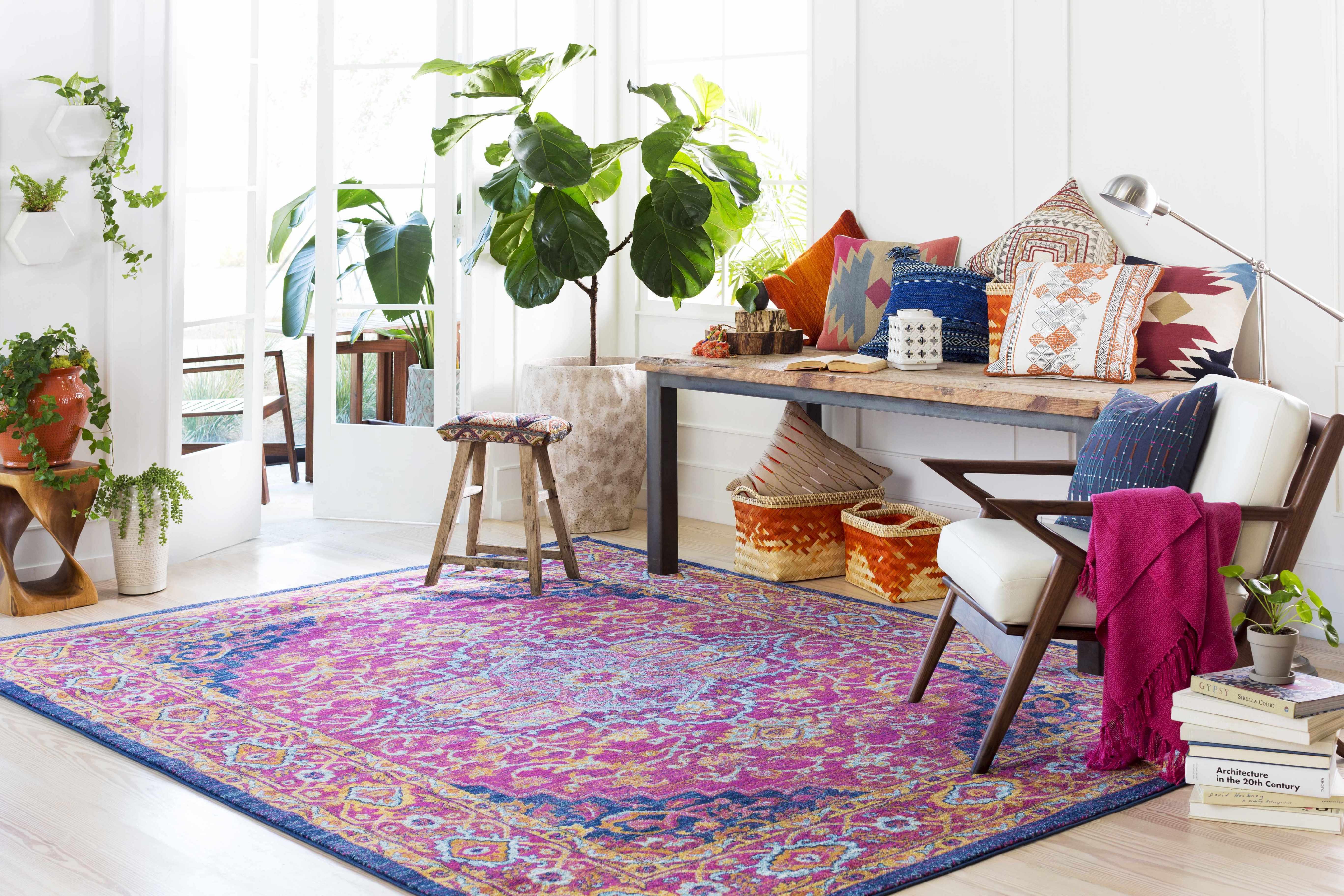 Mickleton Navy Blue Throw Pillow - PRHOMZ