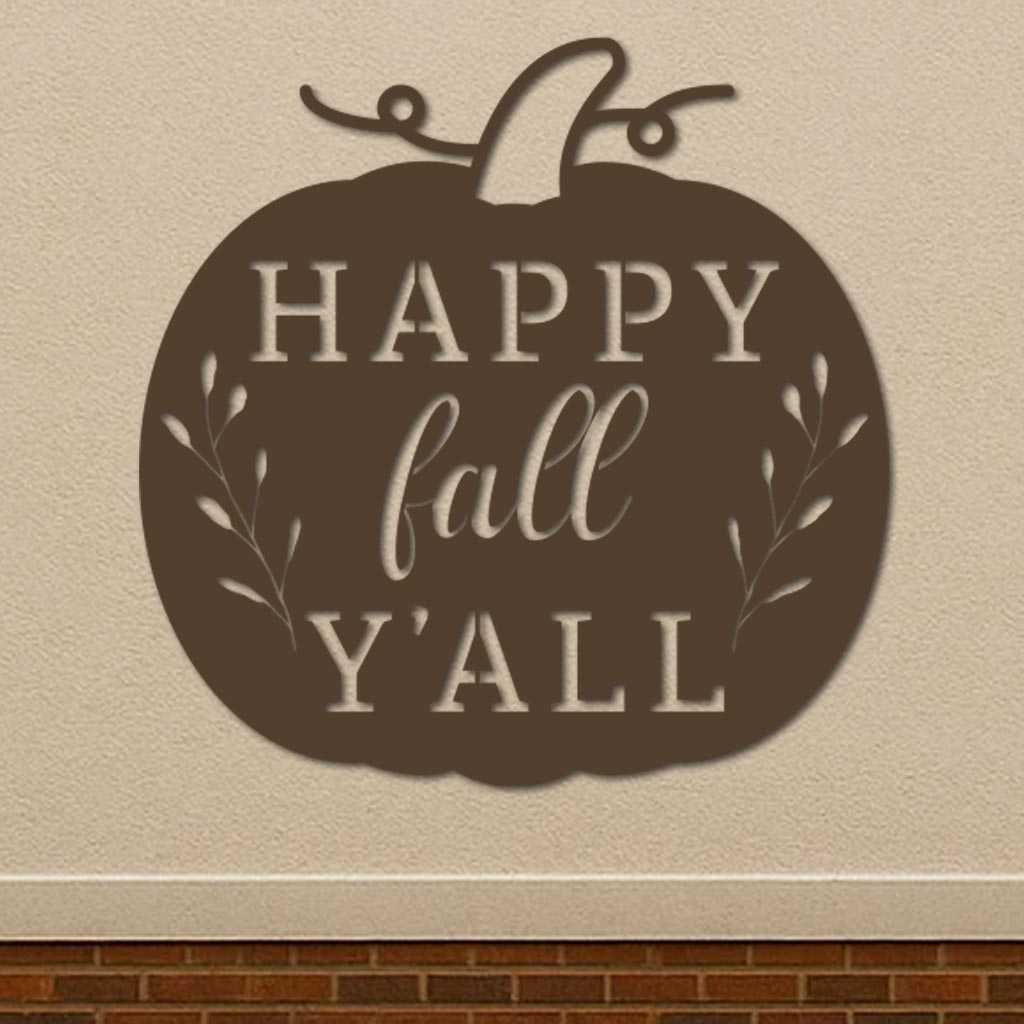Happy Fall Y'all Sign-4