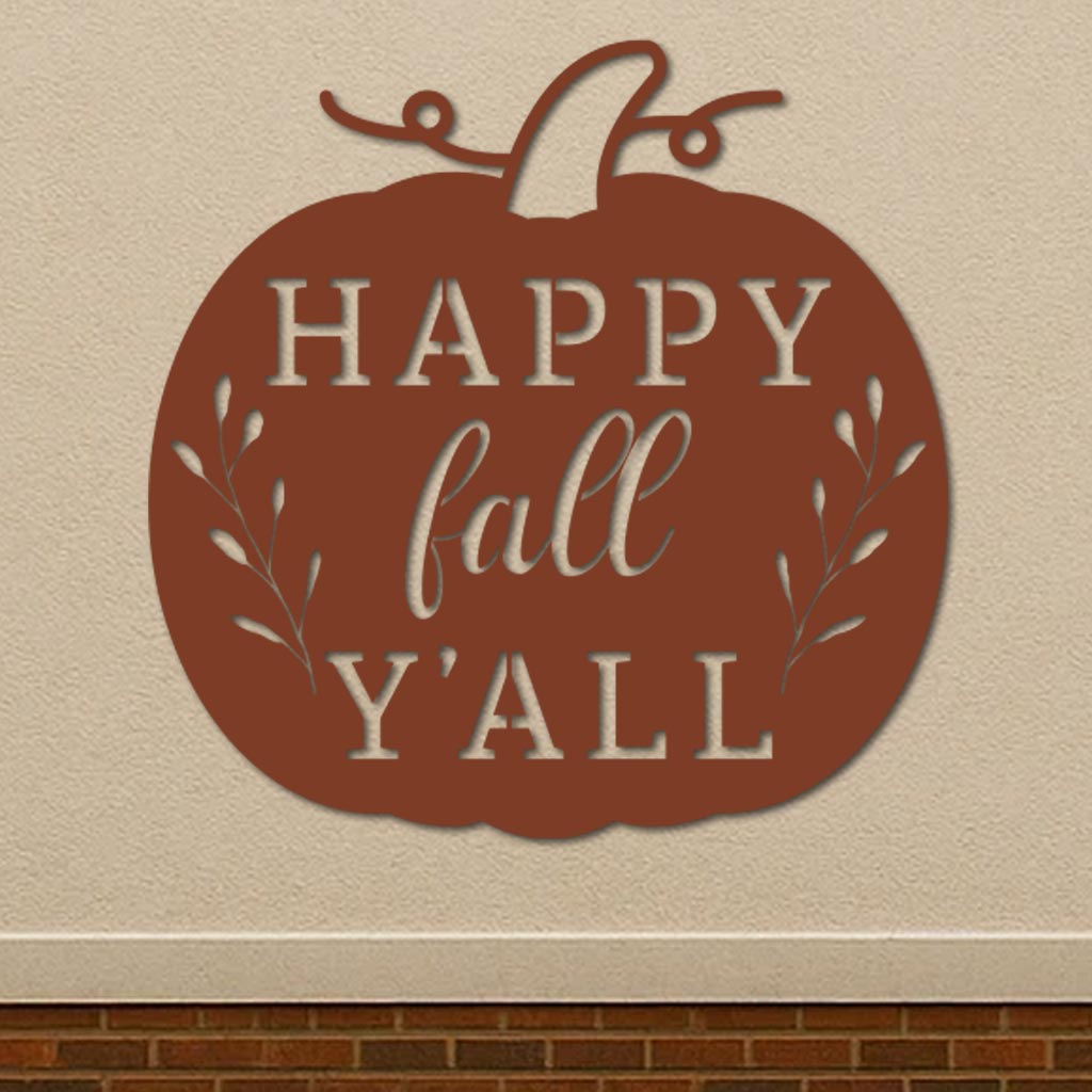 Happy Fall Y'all Sign-3