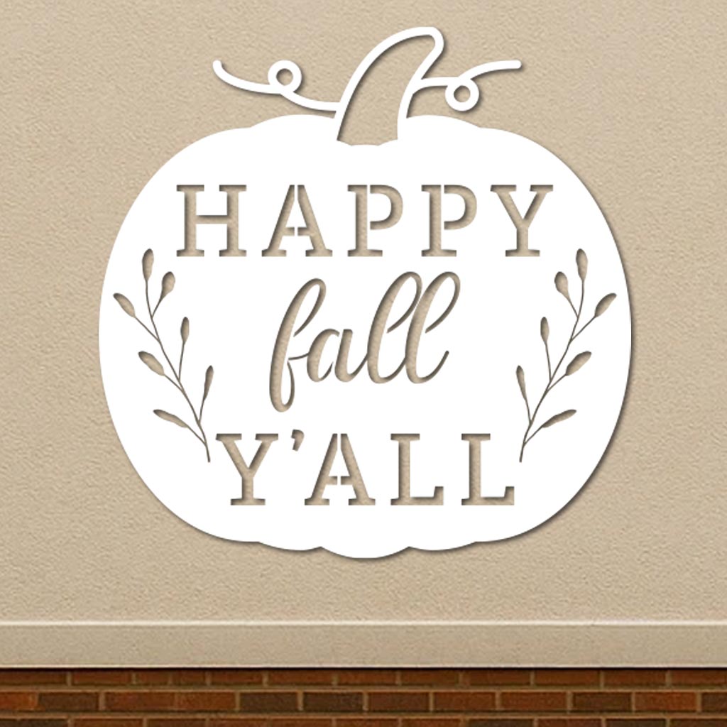 Happy Fall Y'all Sign-1