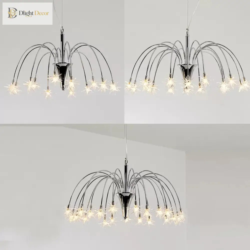 Harlow Chandelier | Modern Dining Room Home Lighting