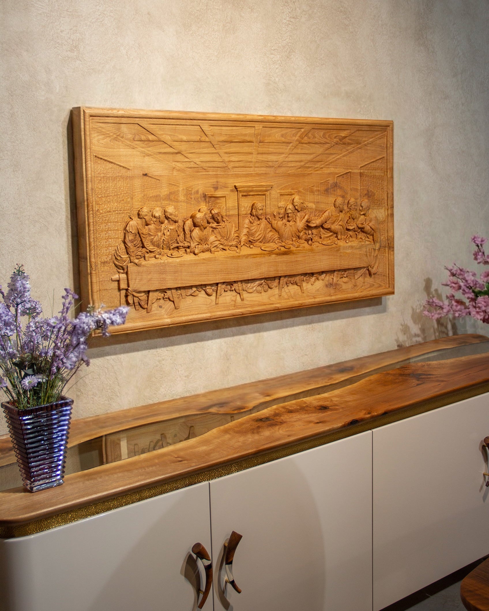 Wooden The Last  Supper