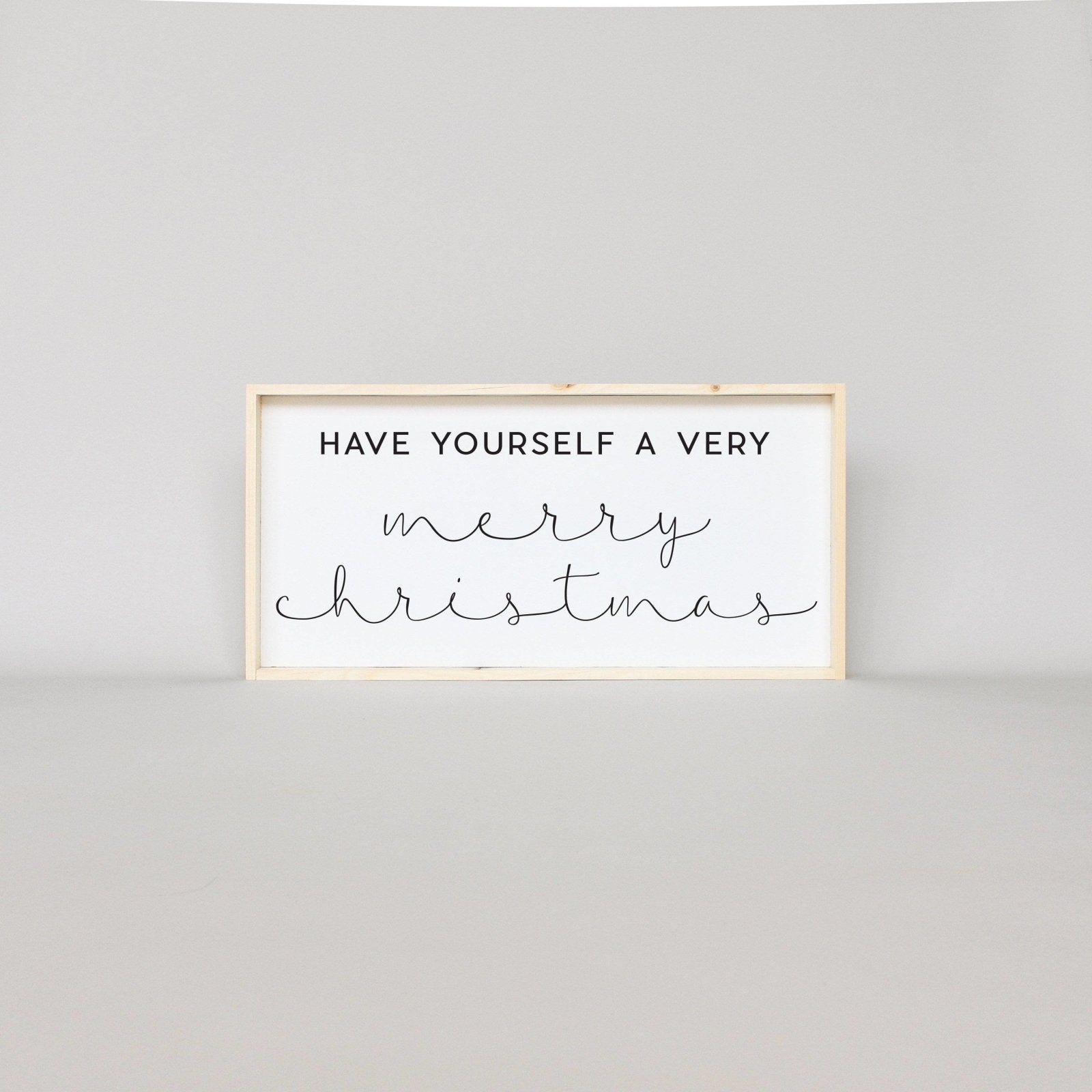 Have Yourself A Very Merry Christmas Wood Sign-7