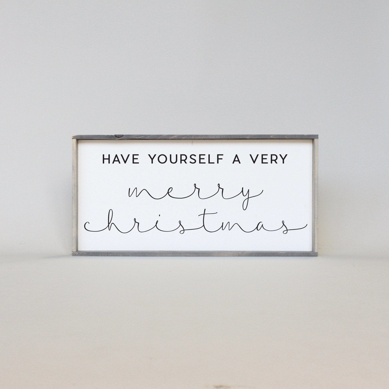 Have Yourself A Very Merry Christmas Wood Sign-4