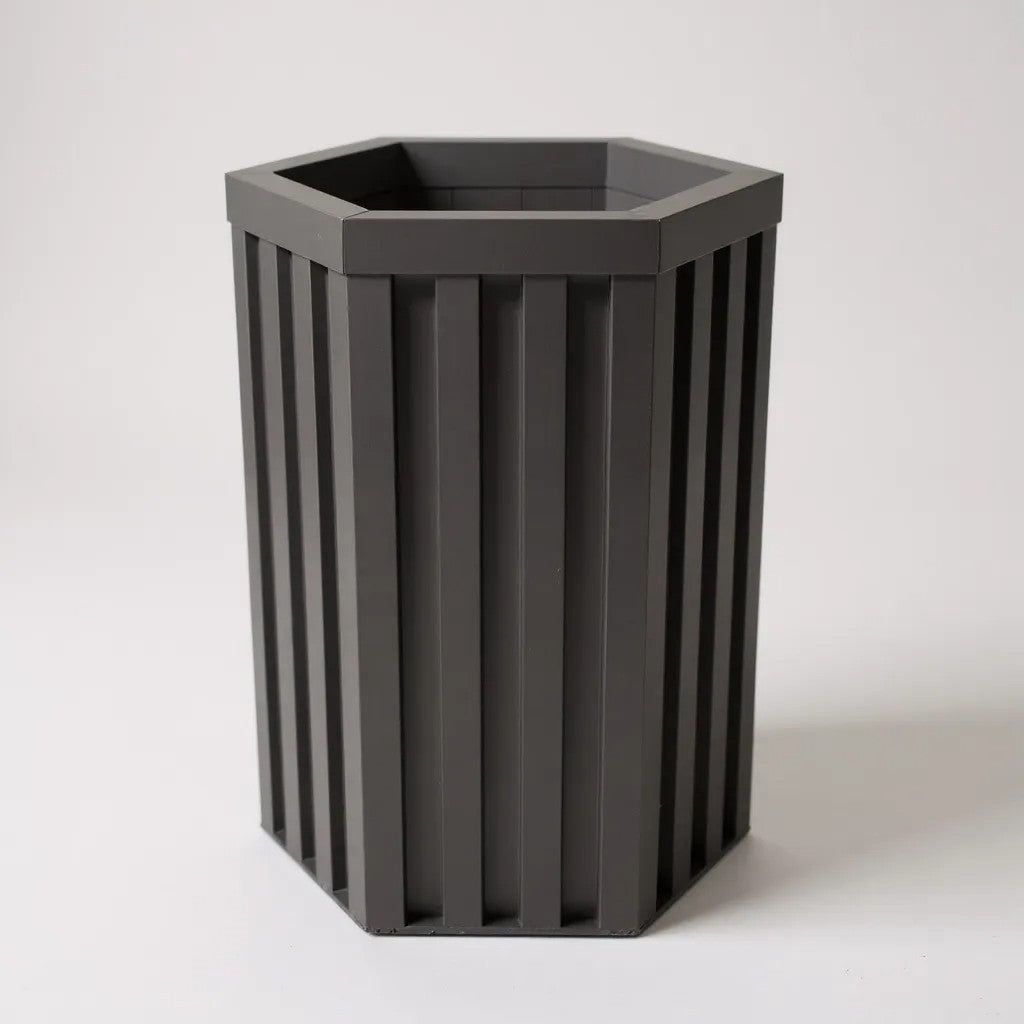 Hexagon Grove Column Planters - Small