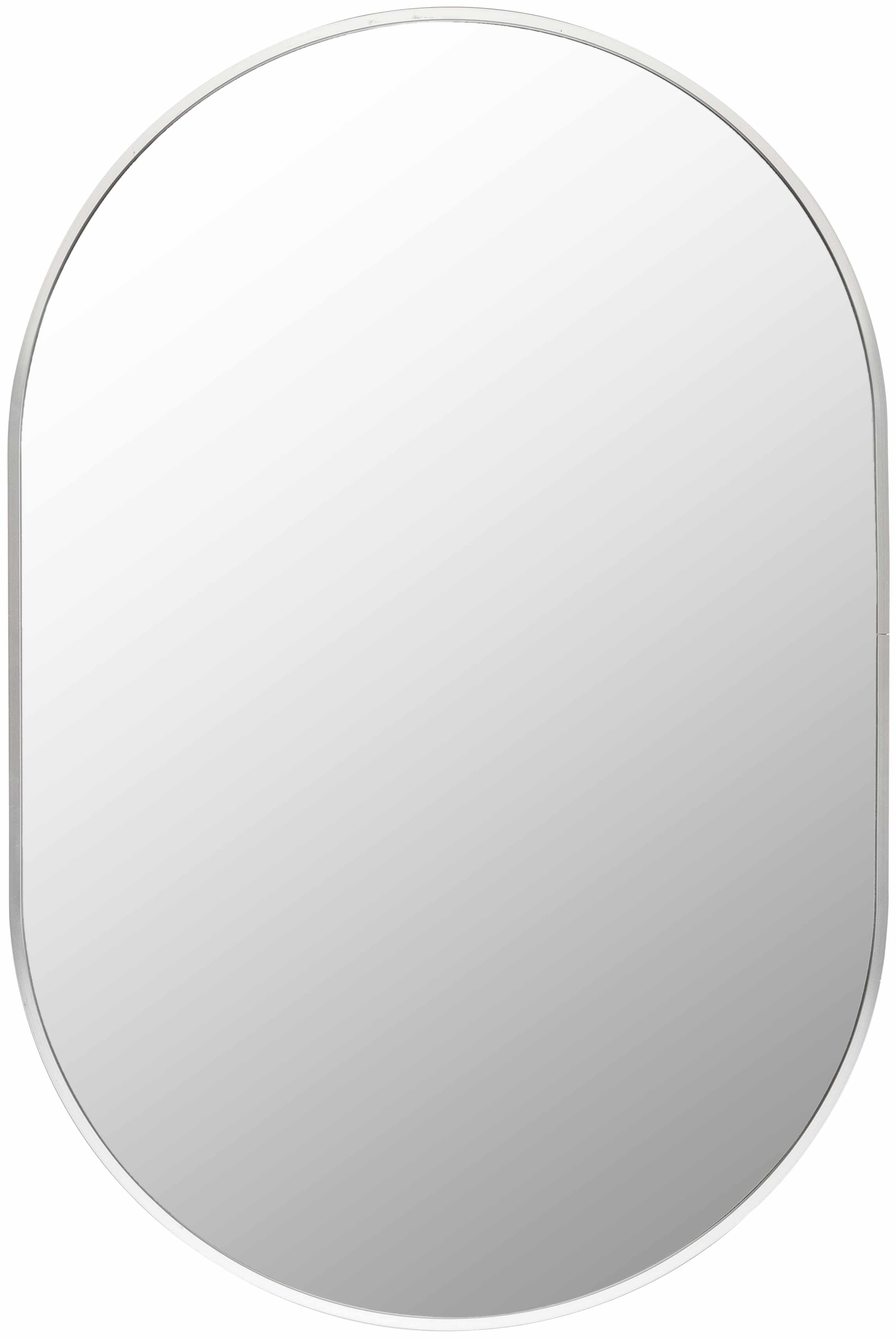 Hagenburg Silver Iron Frame Mirror-1