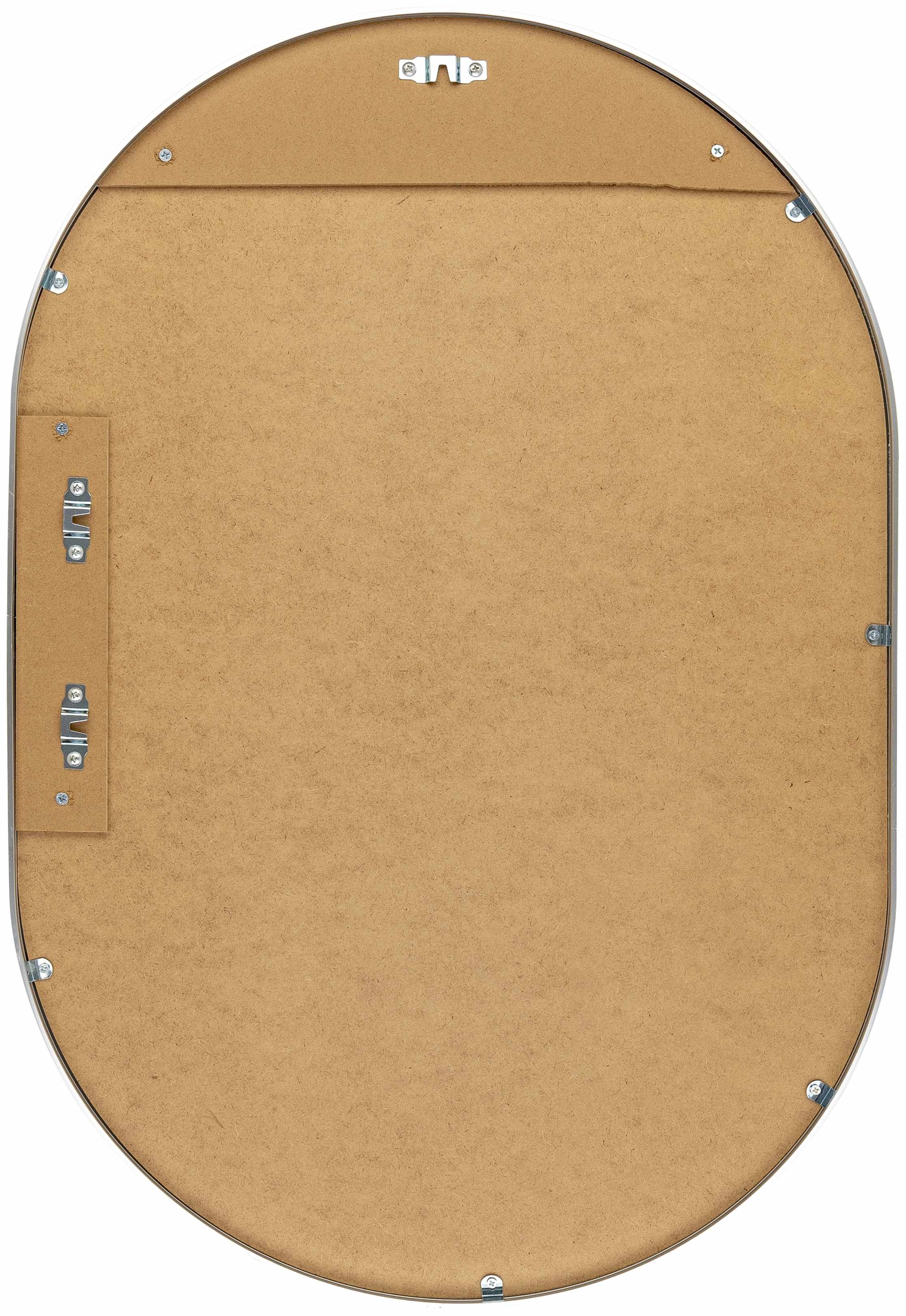 Hagenburg Silver Iron Frame Mirror-3