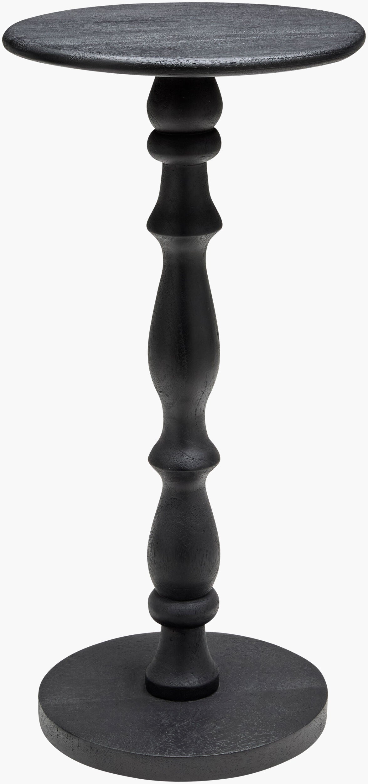 Charcoal Traditional End Table for sofa or lounge seating-0