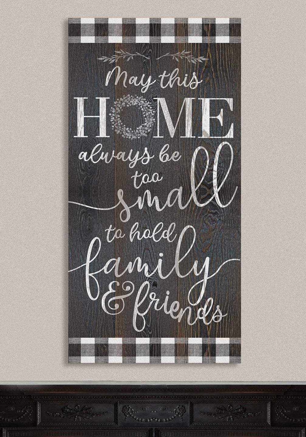 Home Too Small - Canvas