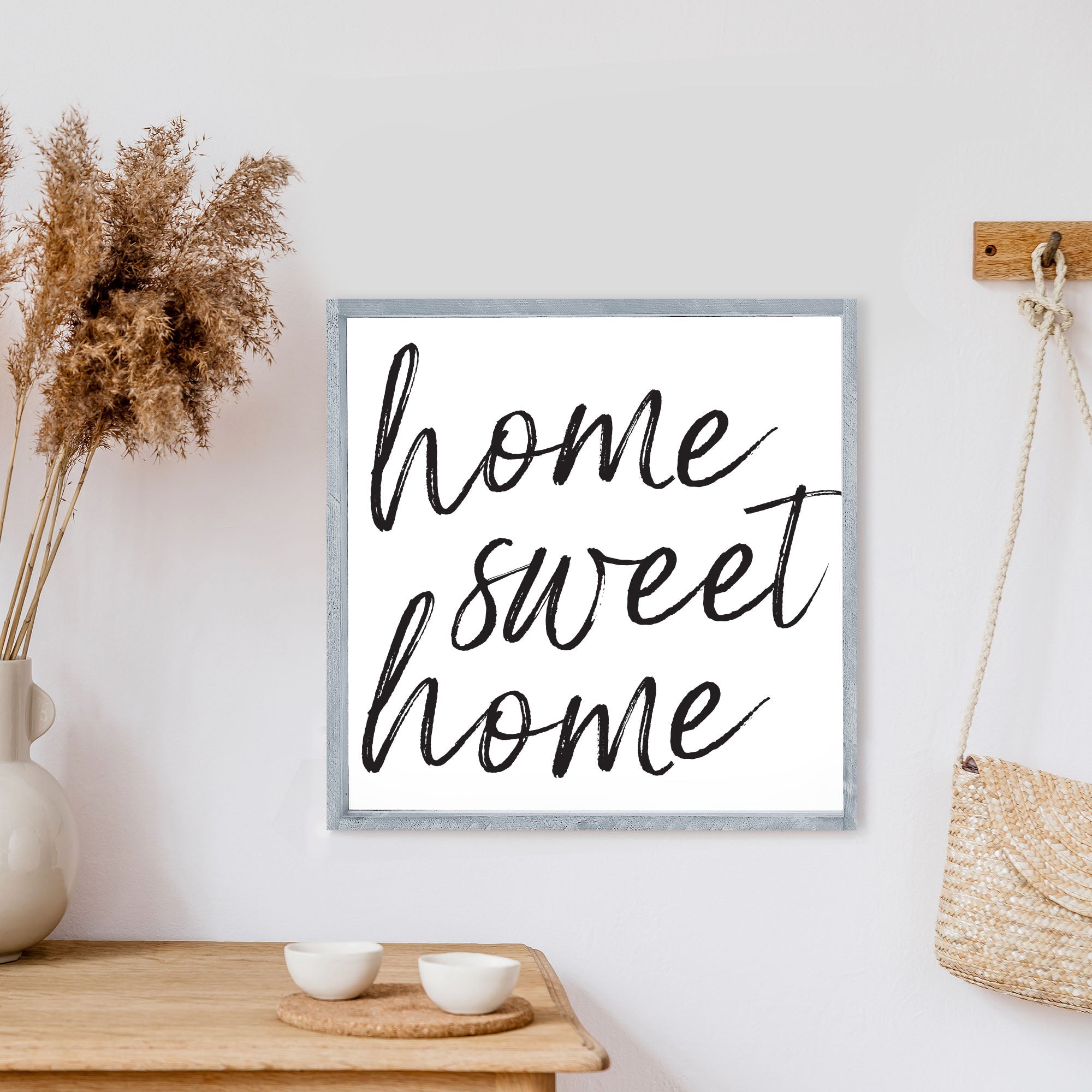 Home Sweet Home Wood Sign-2