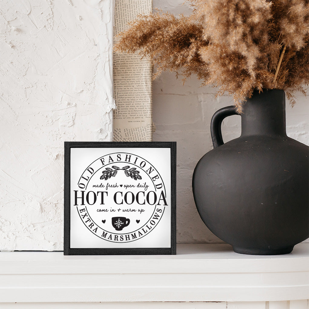 Hot Cocoa Wood Sign-1