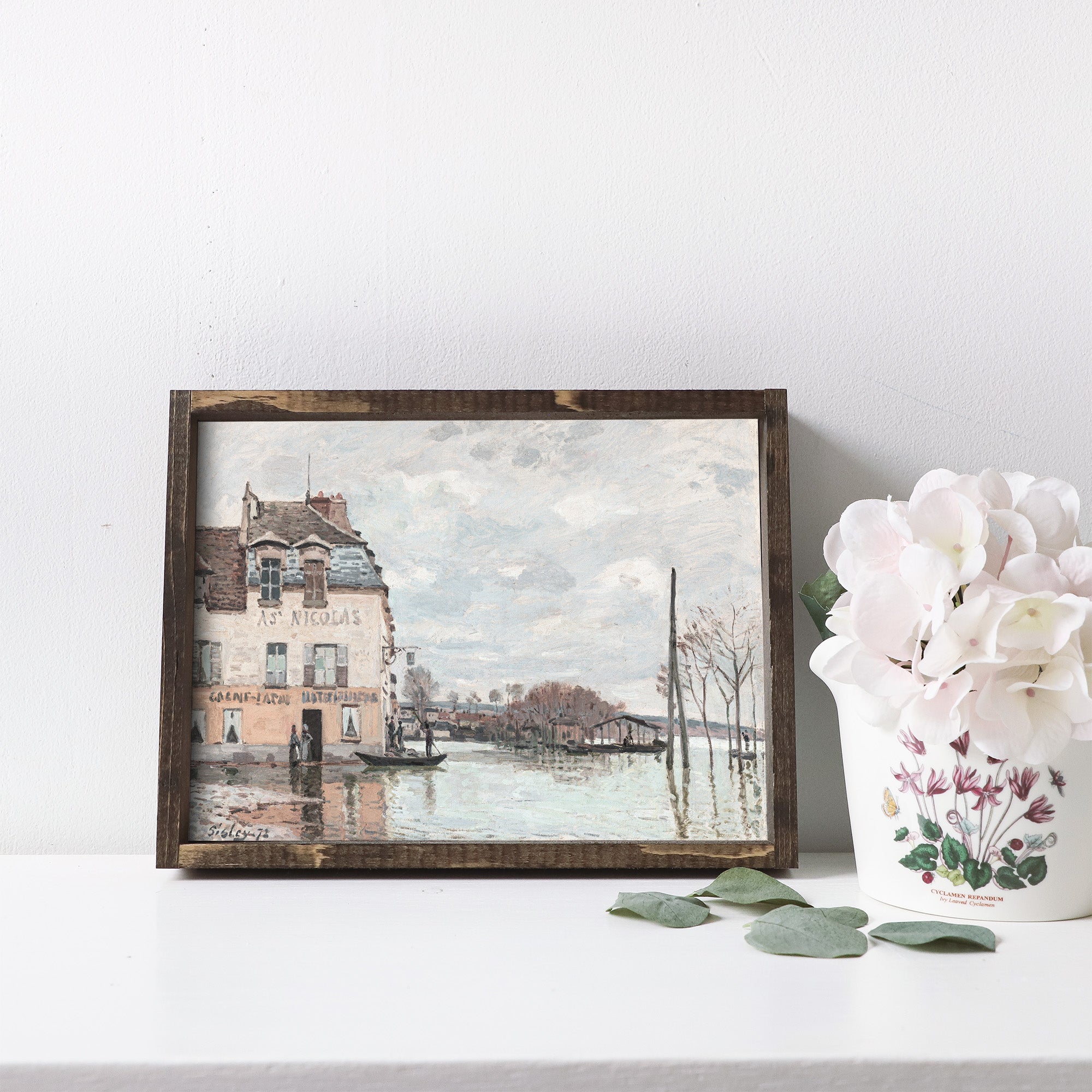 Vintage Print Framed | European Waterways A89-3