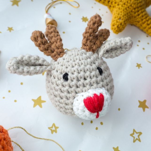 DIY Crochet Kit Christmas Balls PAK260-2