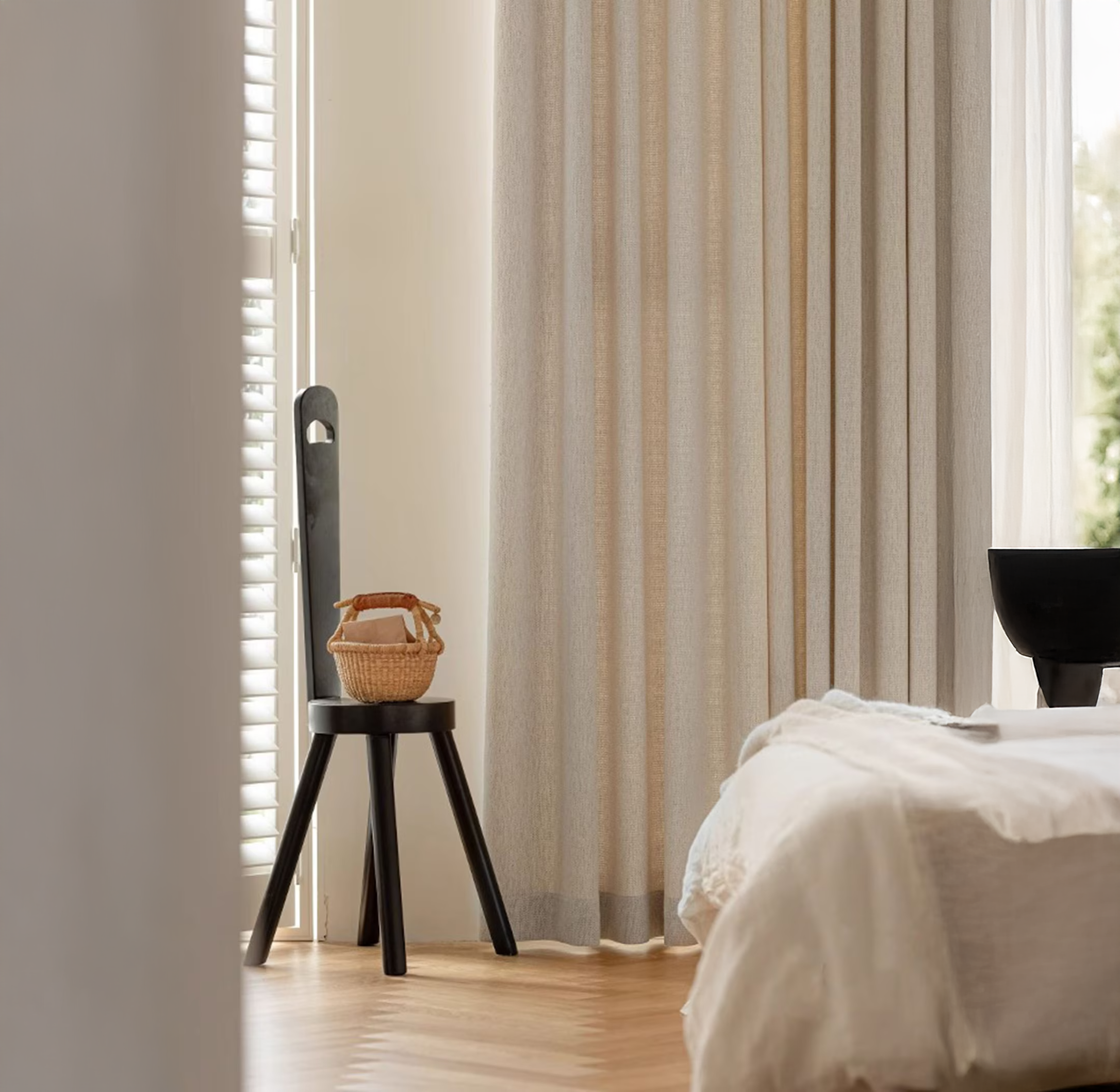 Artisan Weave Thick & Heavy GOTS Organic Cotton Curtains | 14 Colours | Standard/Made to Measure | Blackout/Light Filtering-2