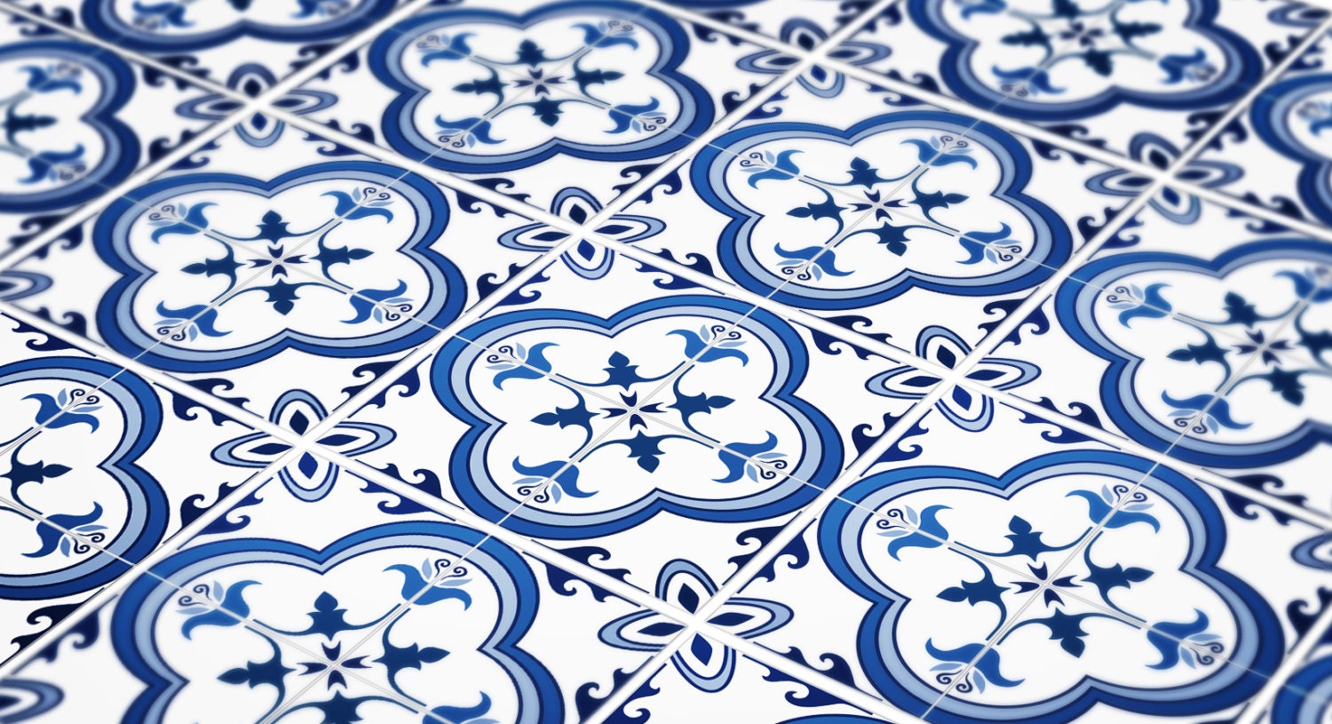 Portuguese Tiles, Carrelage Adhésif, Fliesenaufkleber, Tile Decals, Tile Stickers, Stickers Carrelage, Stair Stickers, PACK 24 - SKU:PORTL-4