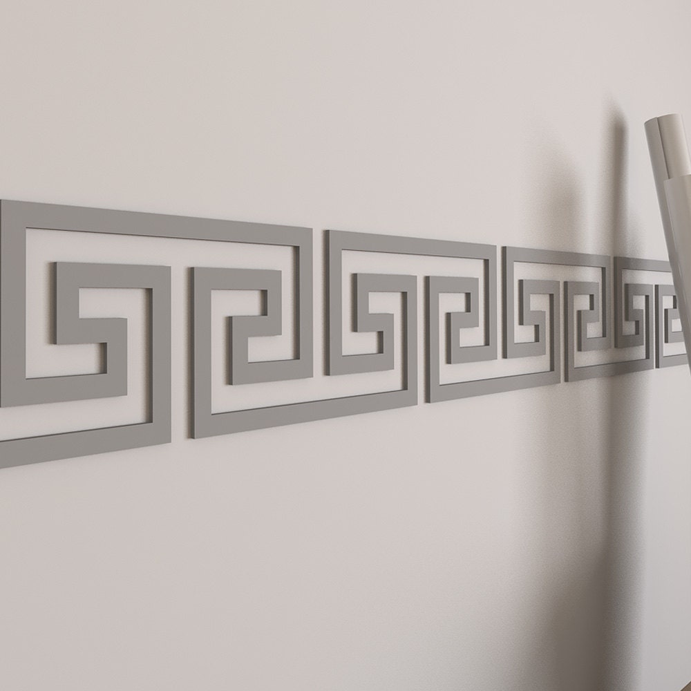 Greek Key Wall Border - Wall Border - Dorm Decor - Greek Border - Home decor - Wall Art - Greek Art - Greek Pattern - Office Art -SKU: Greek-0