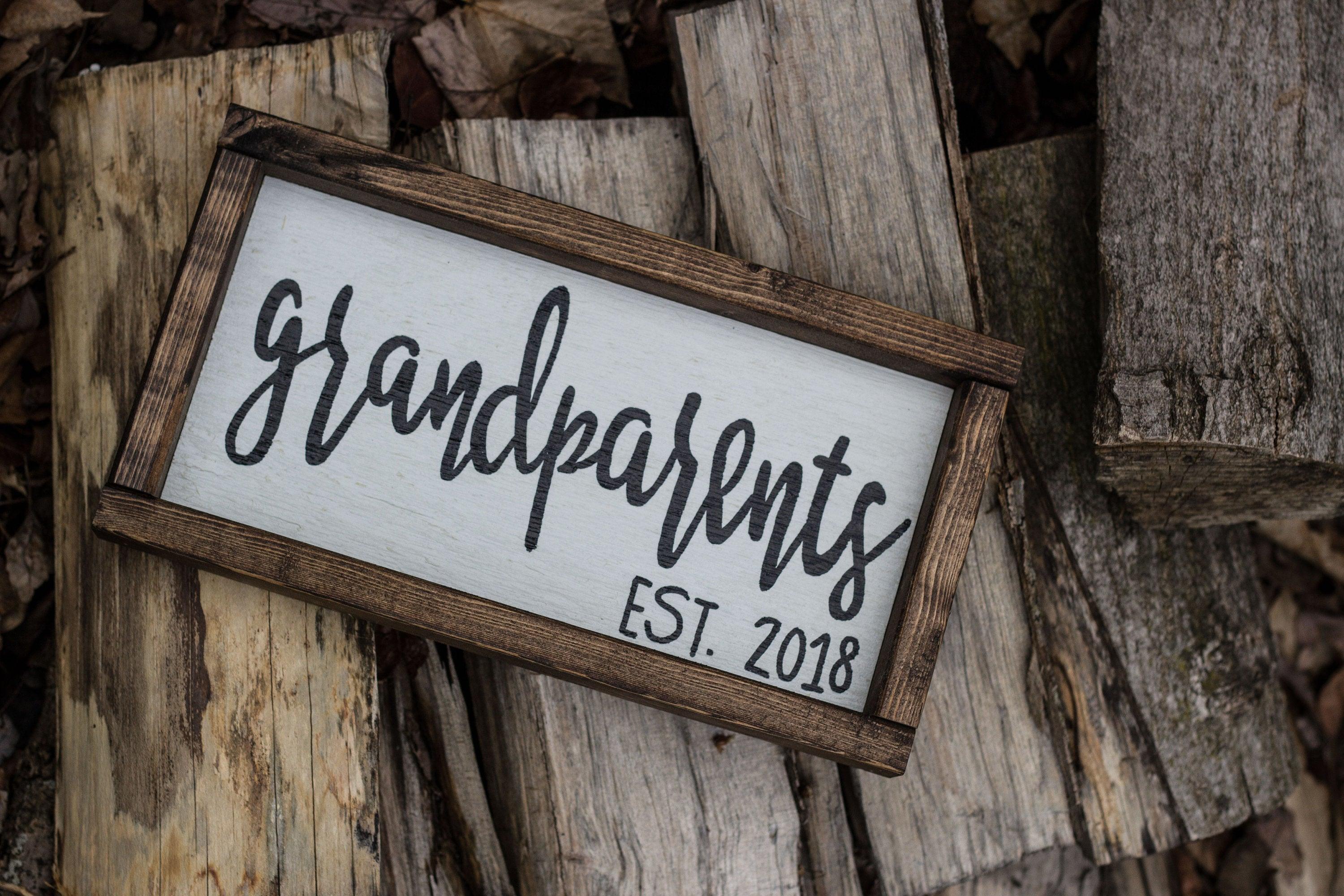 Grandparents Est. Sign - PRHOMZ