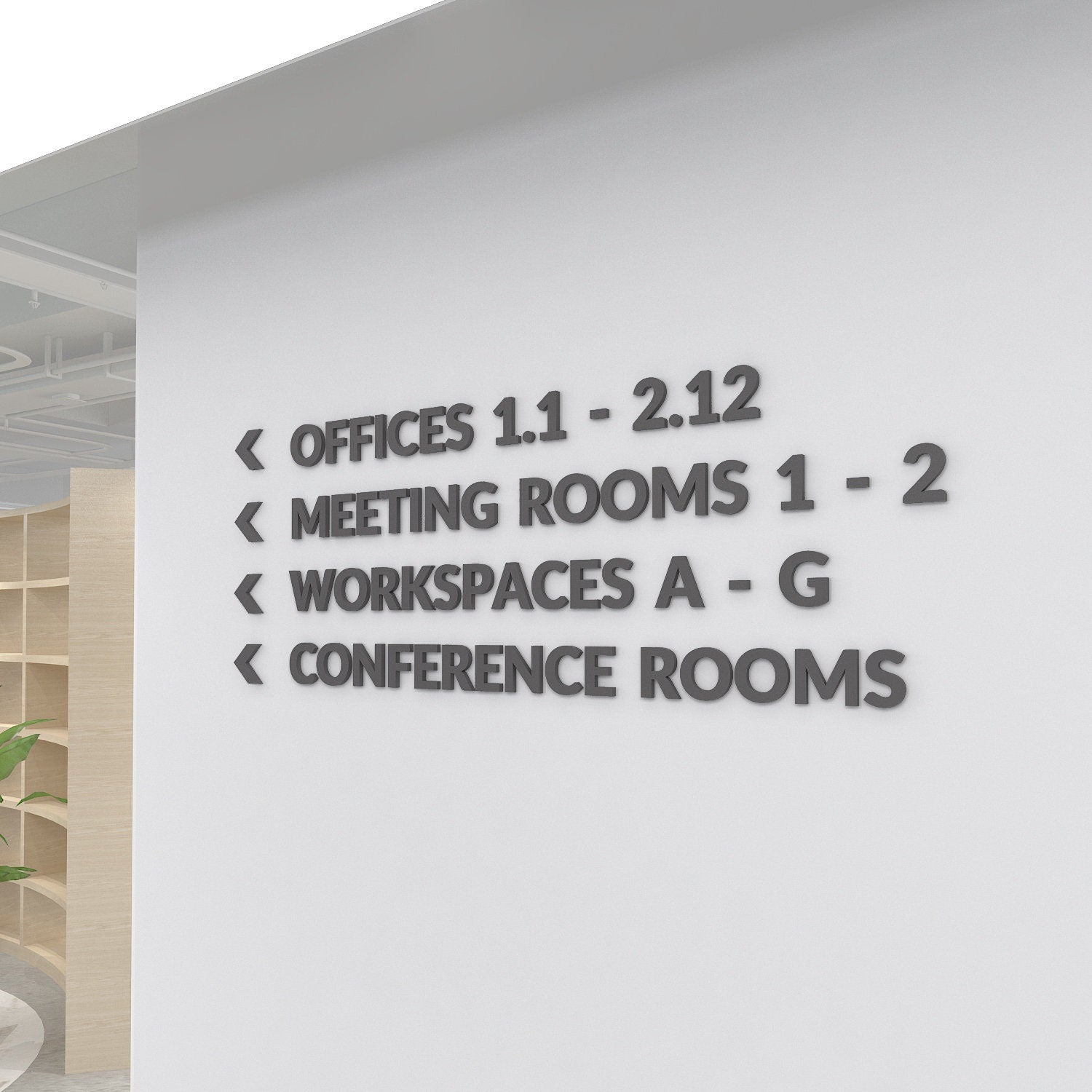 Customizable Environmental Graphics , Wayfinding Signs , Sign With Quotes - SKU:ENME-3