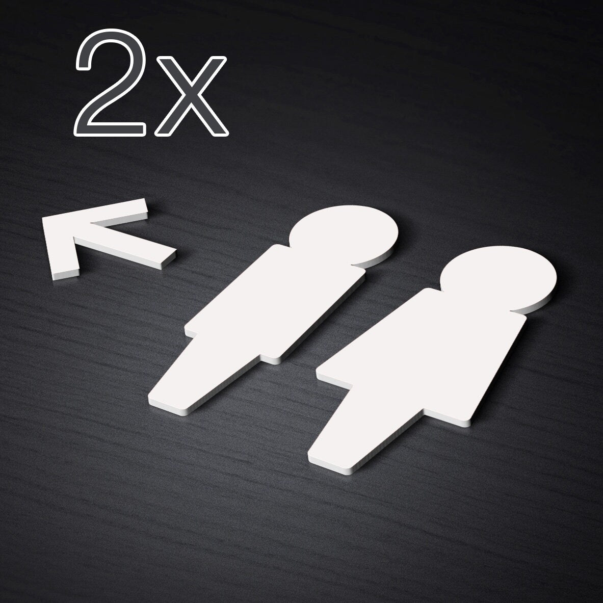 Restroom Sign - SKU:RESI-1