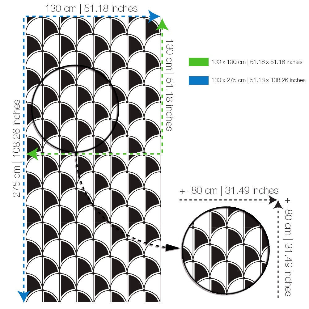 Art Deco Gatsby Pattern - Art Deco Pattern - Pattern Printed Wall Art - Wallpaper - Removable Wallpaper - SKU:ADGY-4