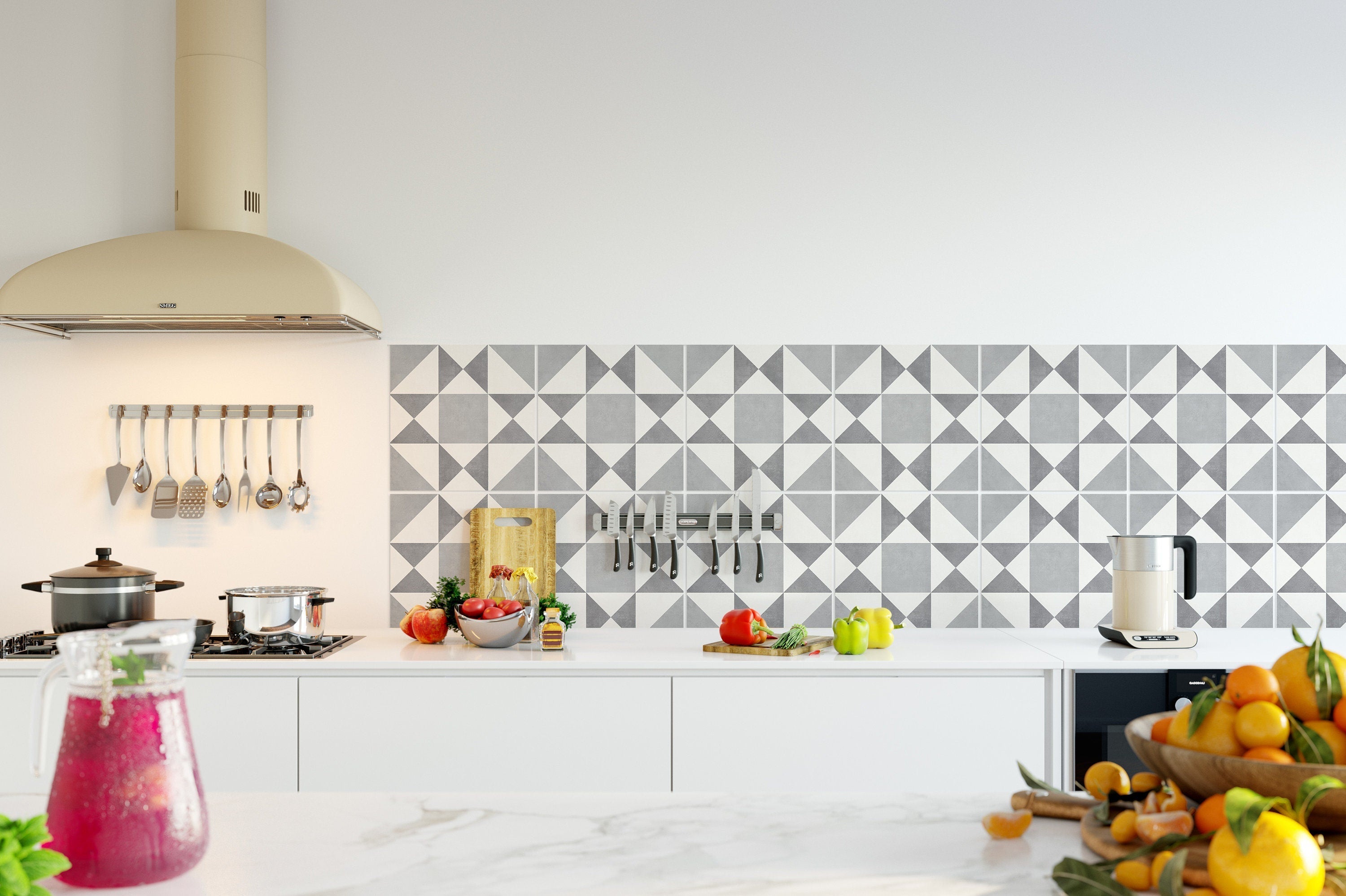 Easy installation kitchen backsplash- SKU:RT03-3