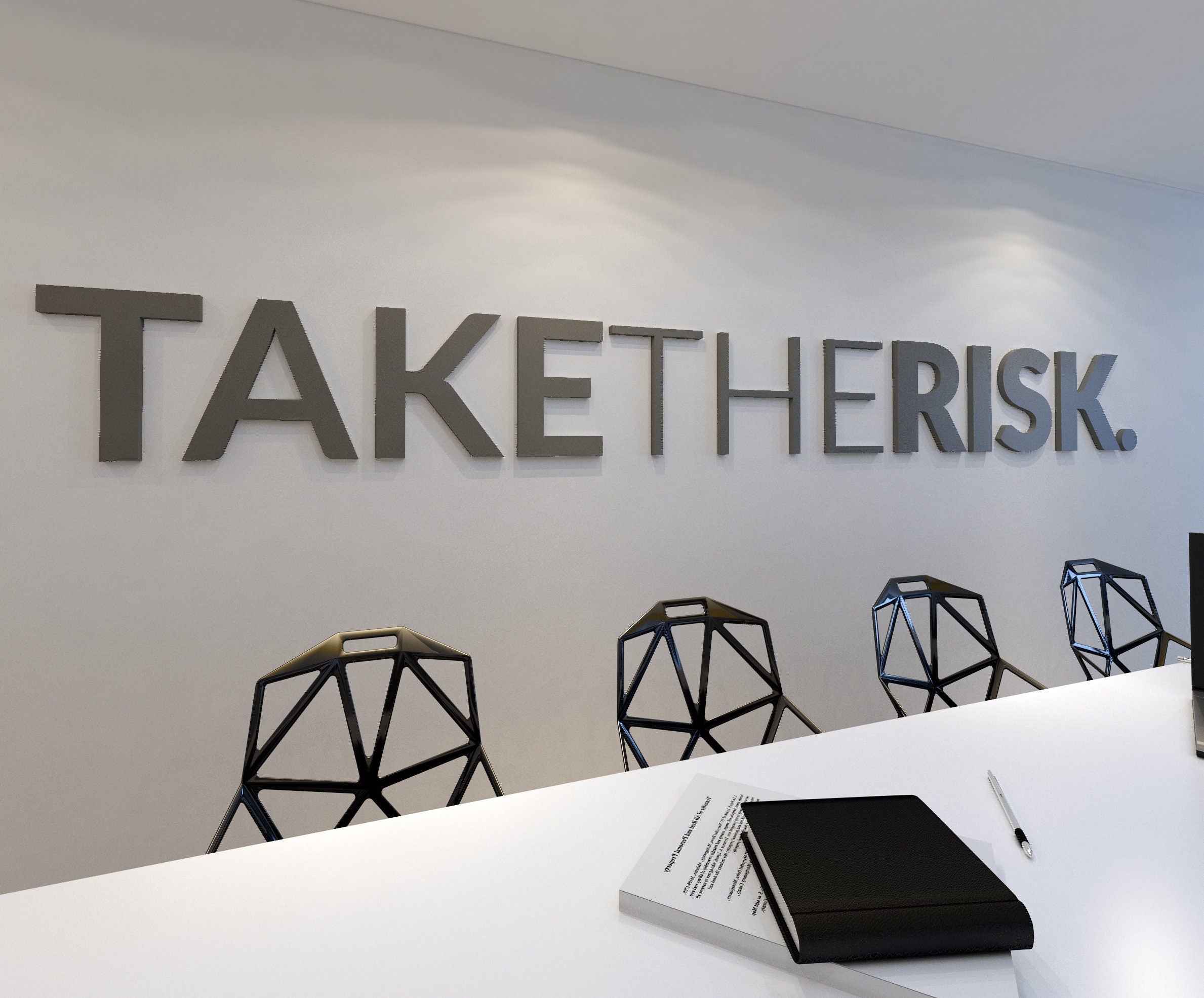 Take the Risk - Office Decor Quote - SKU:TATR-0