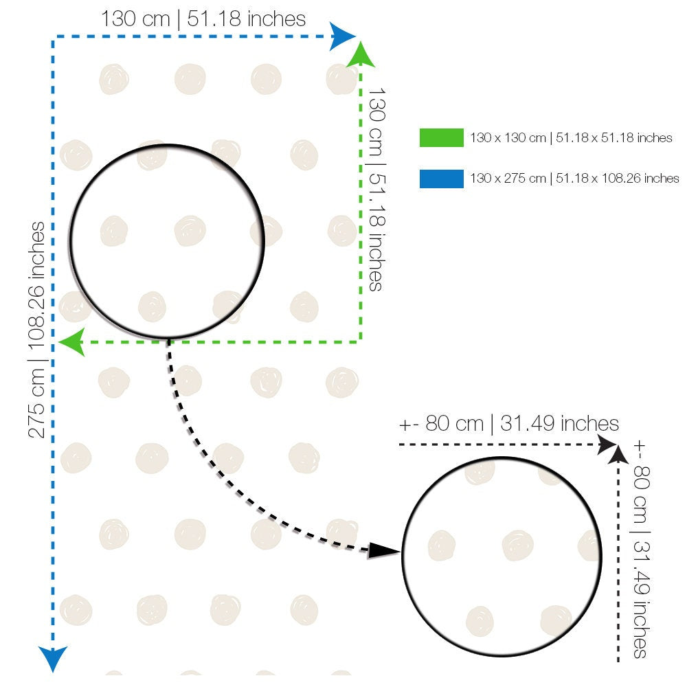 Geometric Dots Wallpaper - Modern Accent - Geometry - Wallpaper - Removable Wallpaper - Peel & Stick - Self Adhesive Fabric - SKU:GEODOT-4