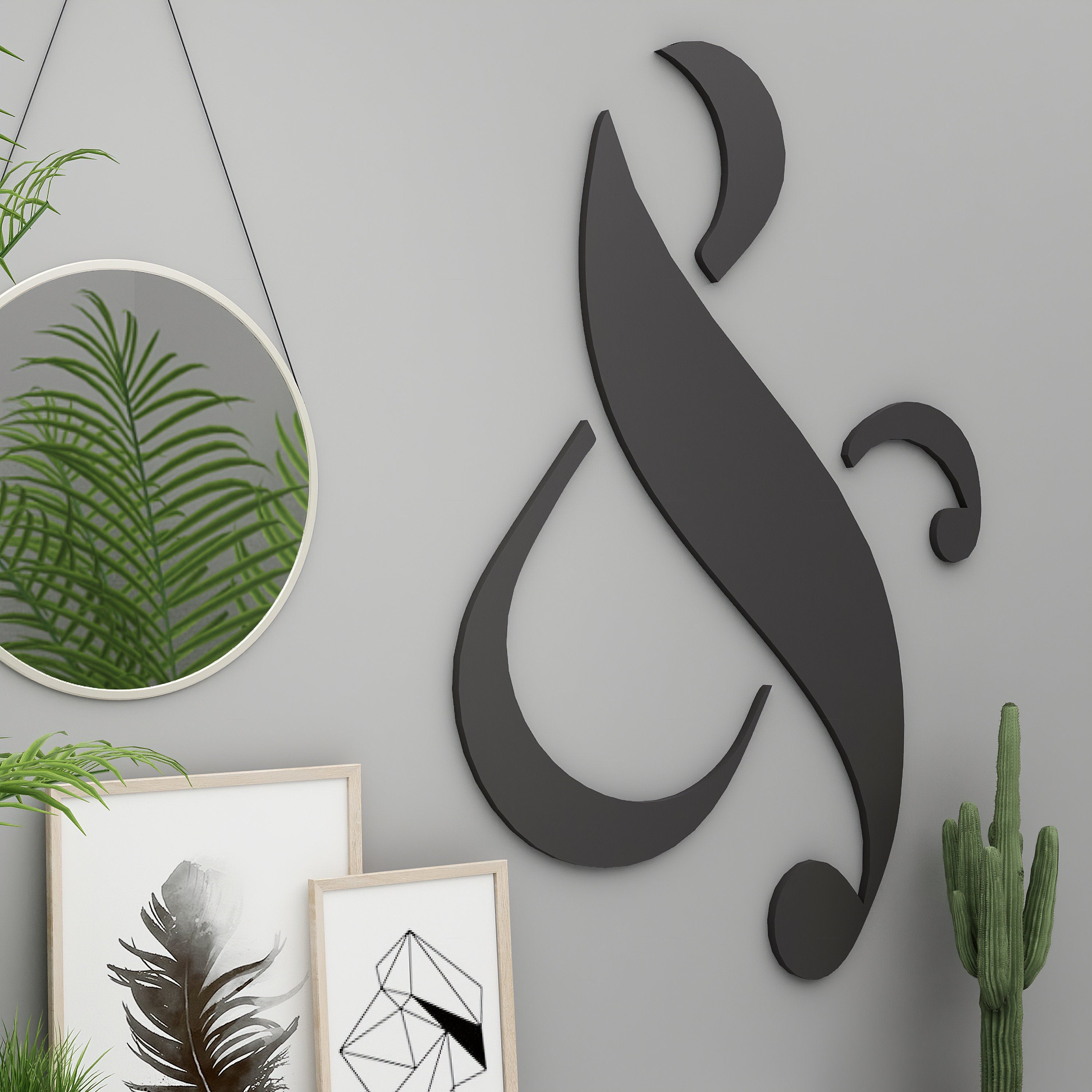 Ampersand Sign for Home or wedding decor - SKU:AMPE-1