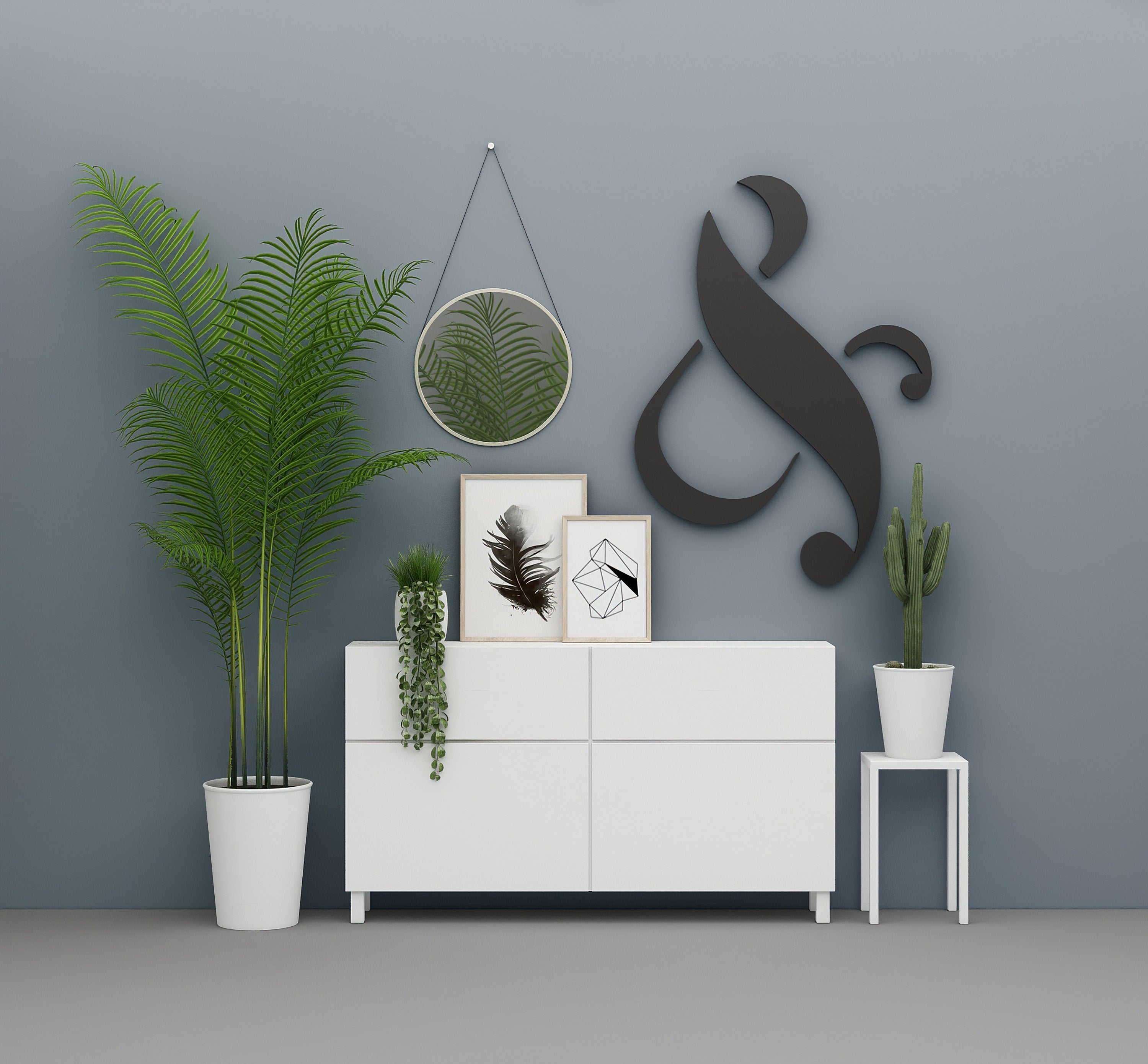 Ampersand Sign for Home or wedding decor - SKU:AMPE-0