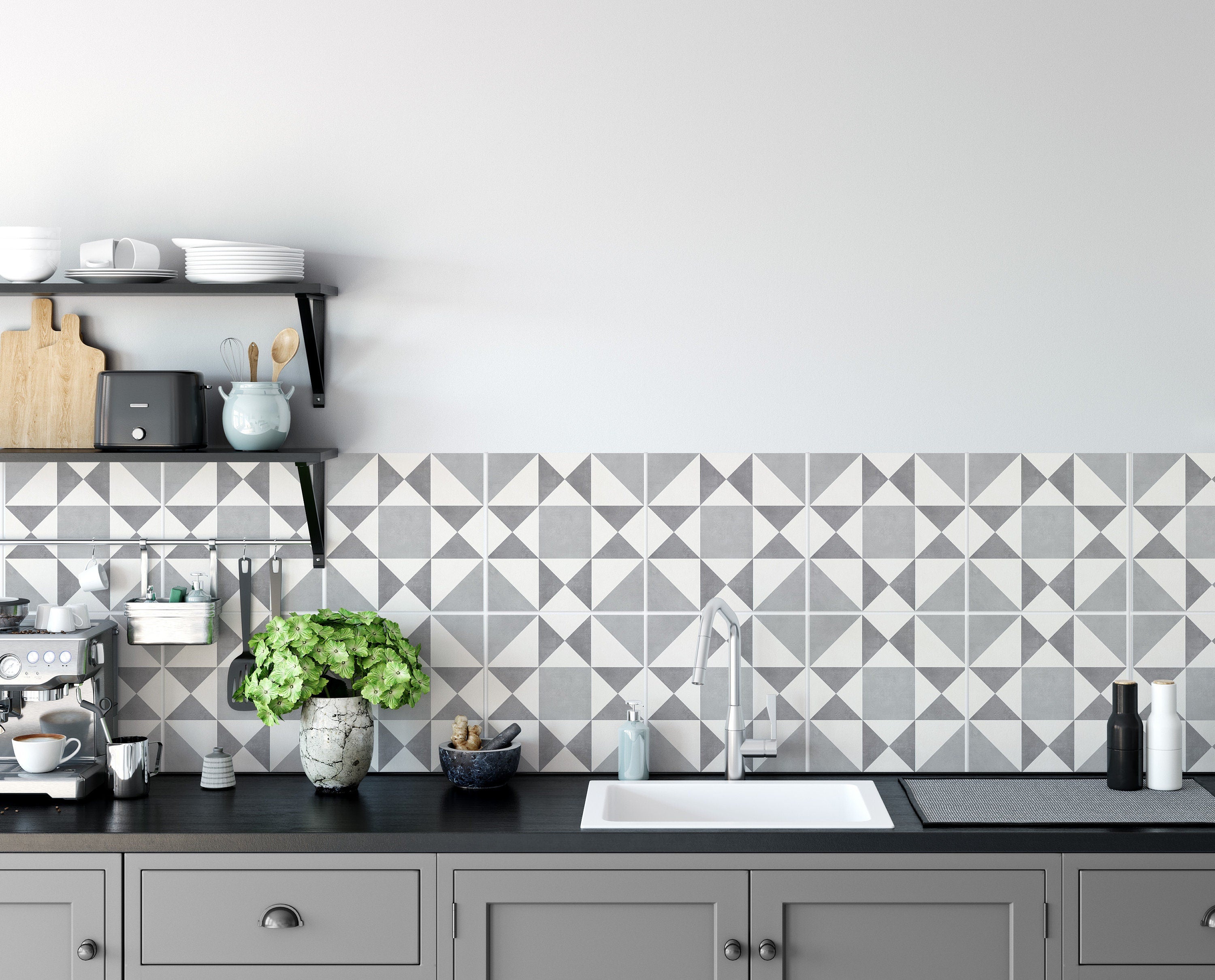 Easy installation kitchen backsplash- SKU:RT03-1